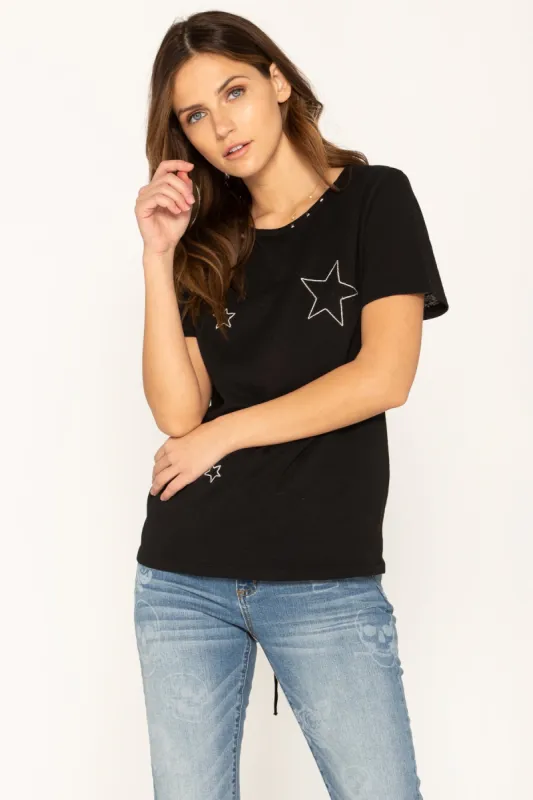 Starlight Short Sleeve Top sold by Miss Me