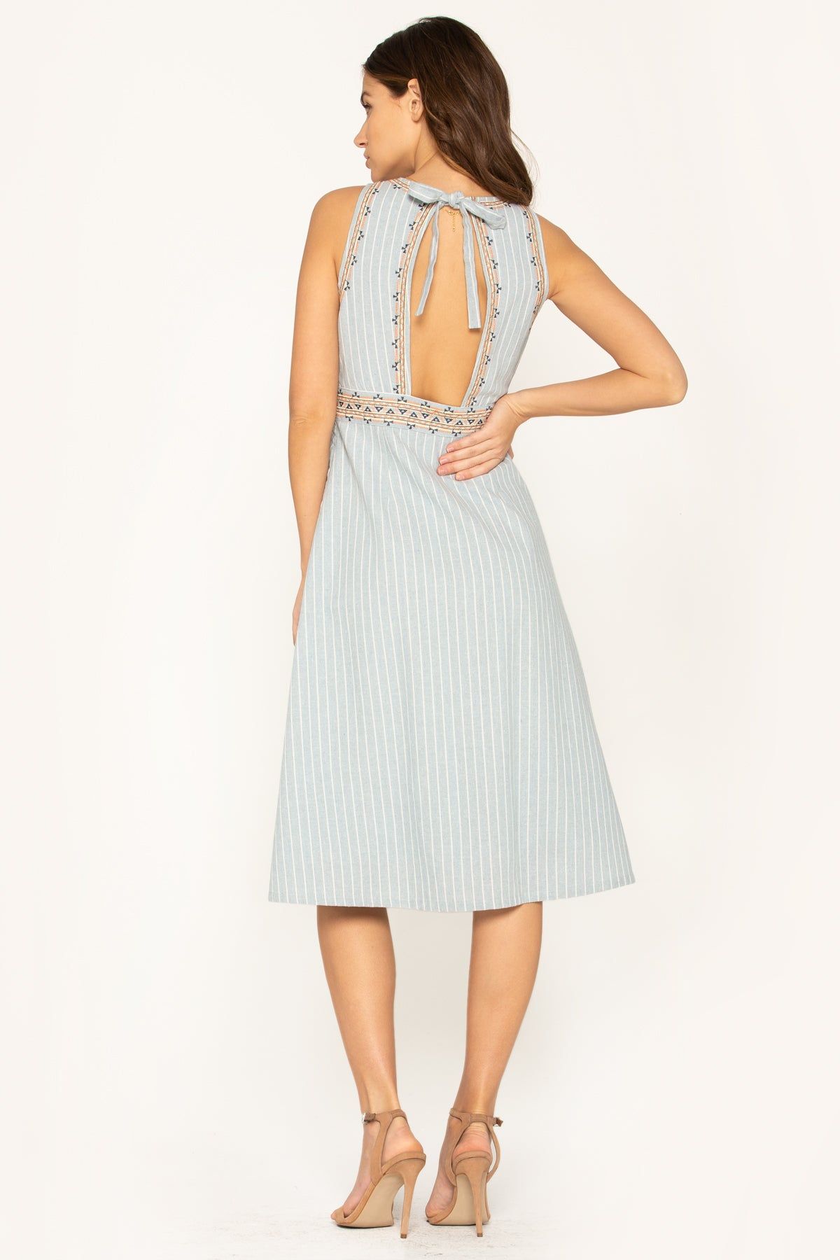 Brunching Babe Midi Dress sold by Miss Me product image thumbnail 3