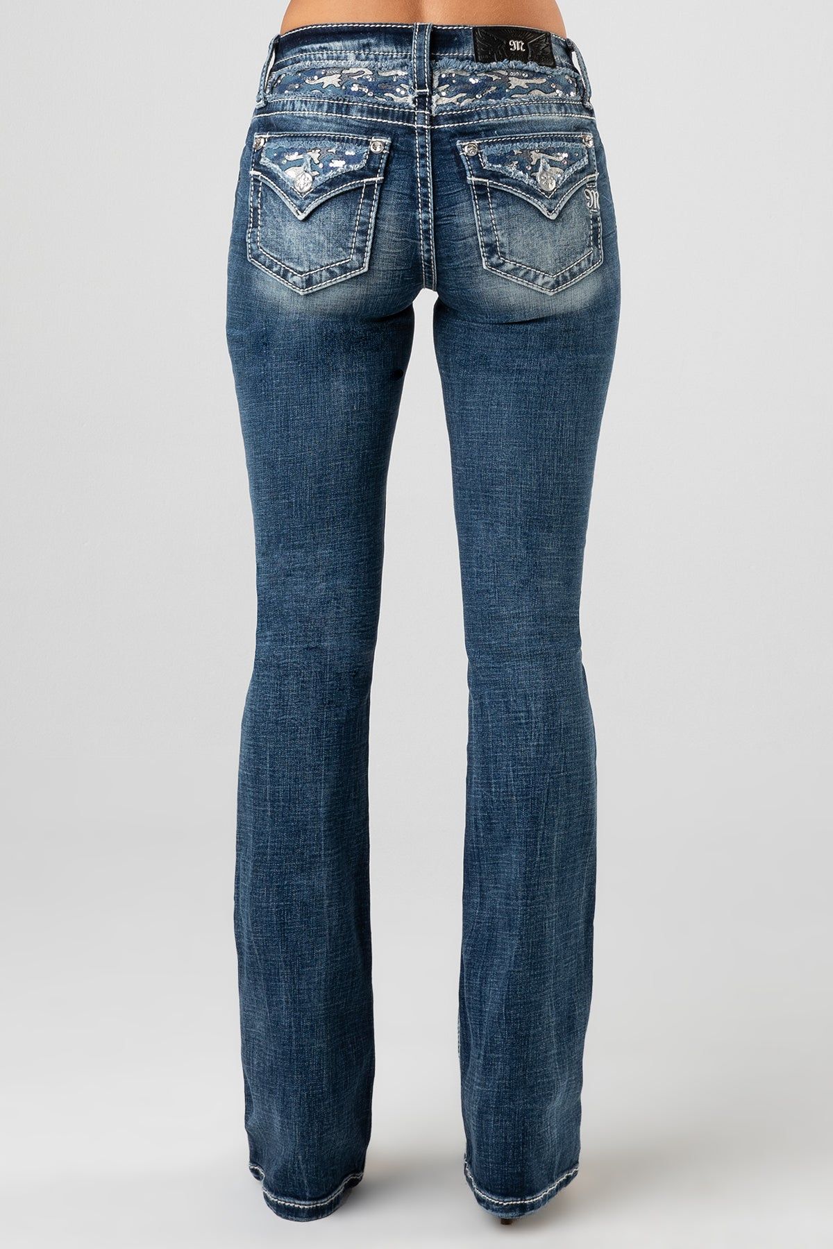 Camo Glitz Bootcut Jeans sold by Miss Me