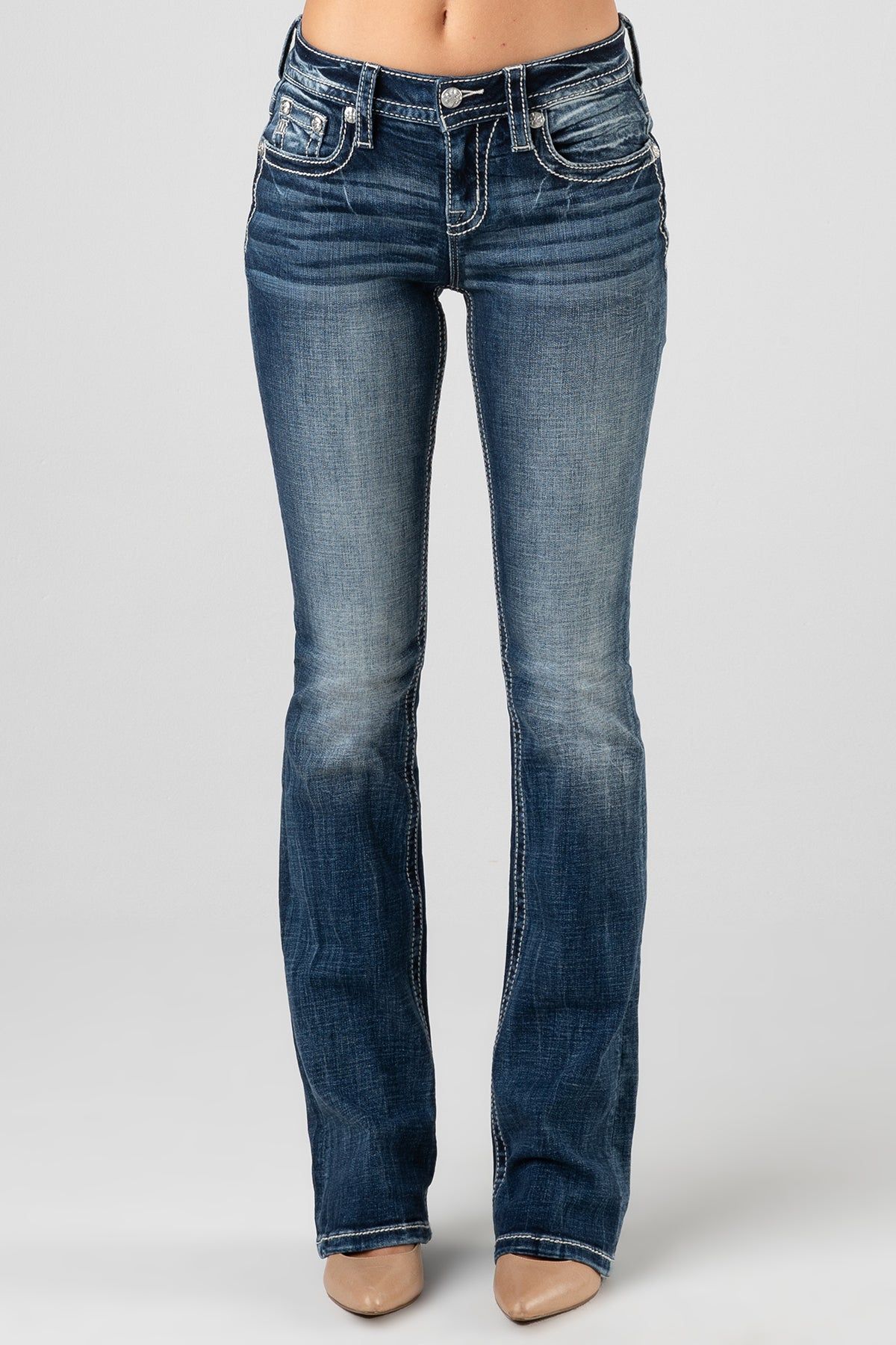 Camo Glitz Bootcut Jeans sold by Miss Me product image thumbnail 2