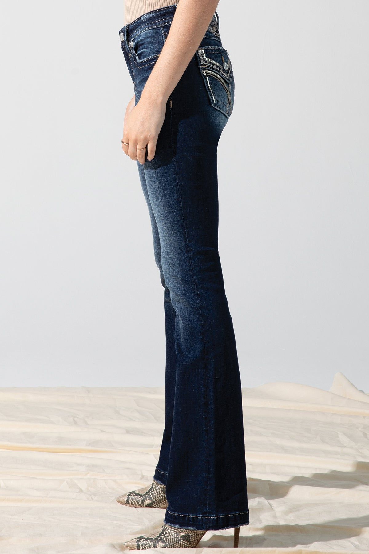 Uplift Bootcut Jeans sold by Miss Me product image thumbnail 3