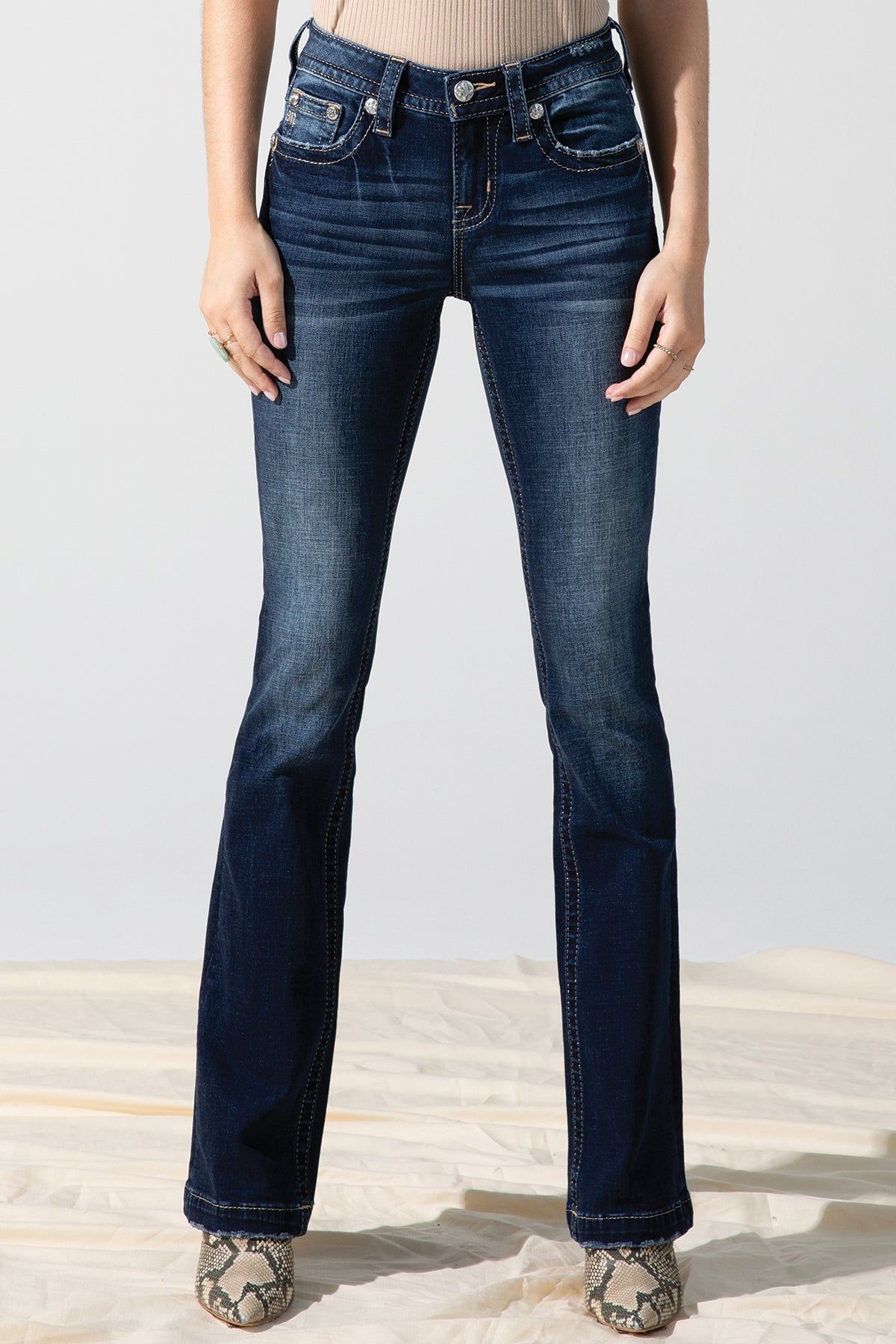Uplift Bootcut Jeans sold by Miss Me product image thumbnail 2