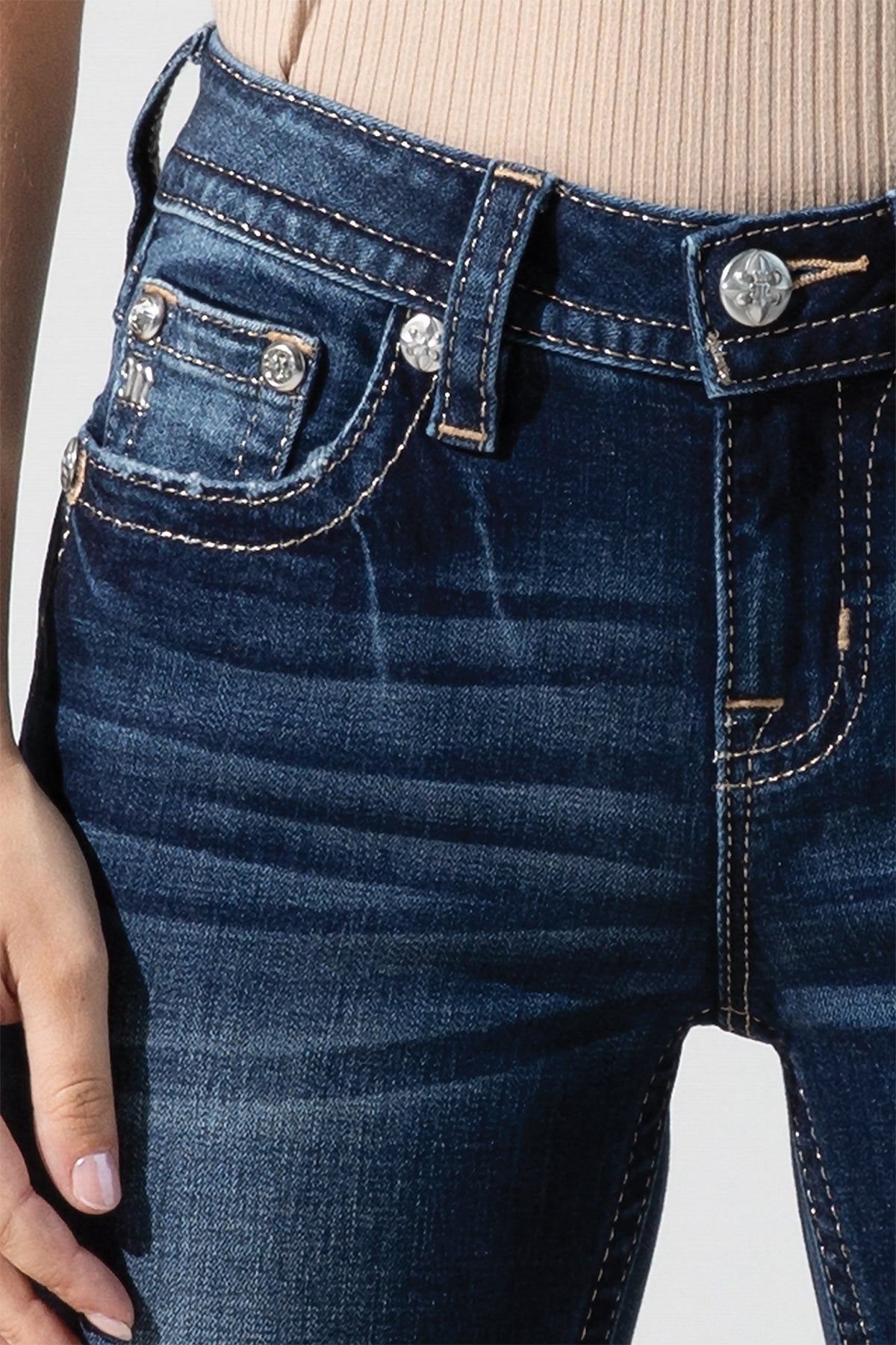 Uplift Bootcut Jeans sold by Miss Me product image thumbnail 5