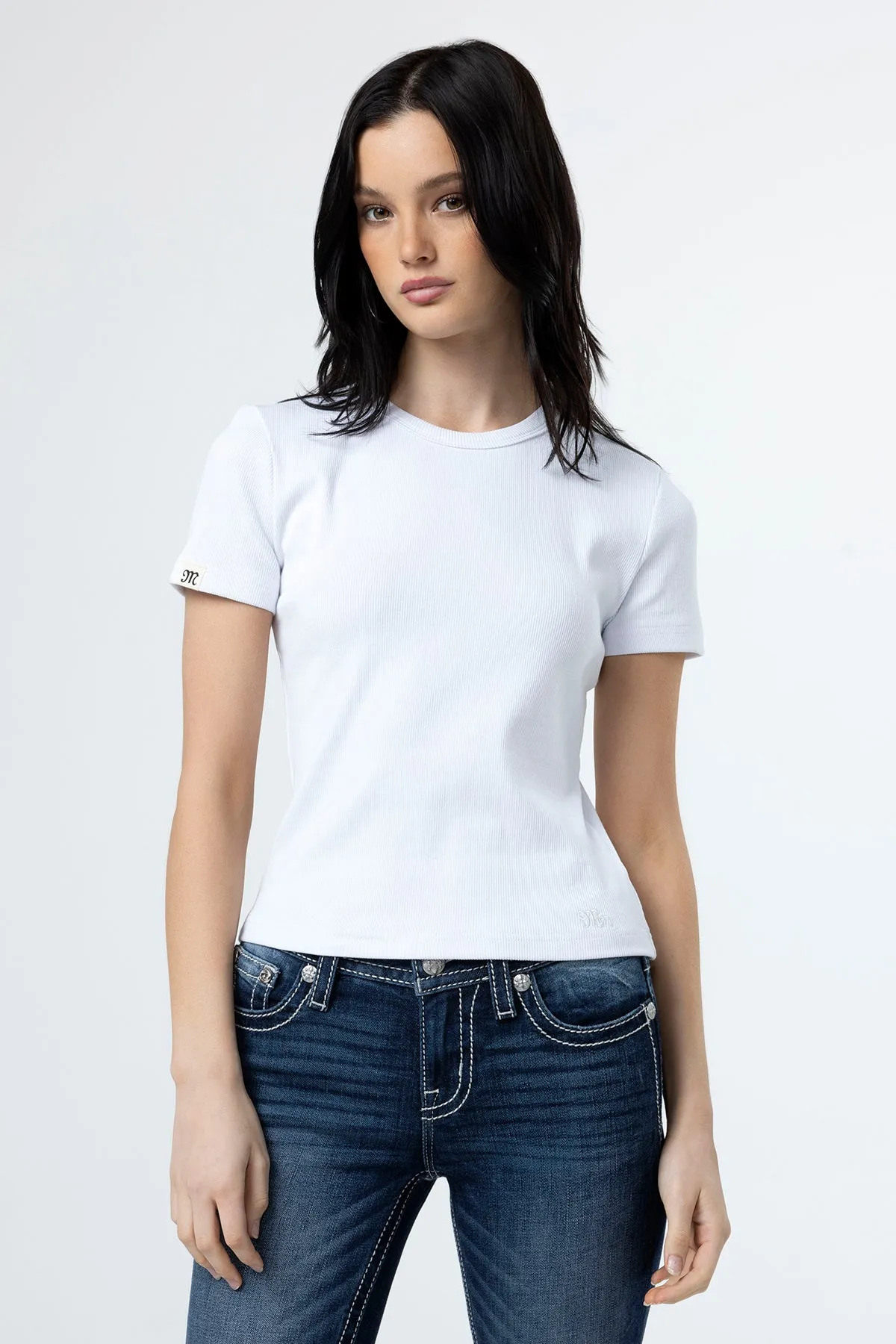 Everyday Longline Tee sold by Miss Me product image thumbnail 2