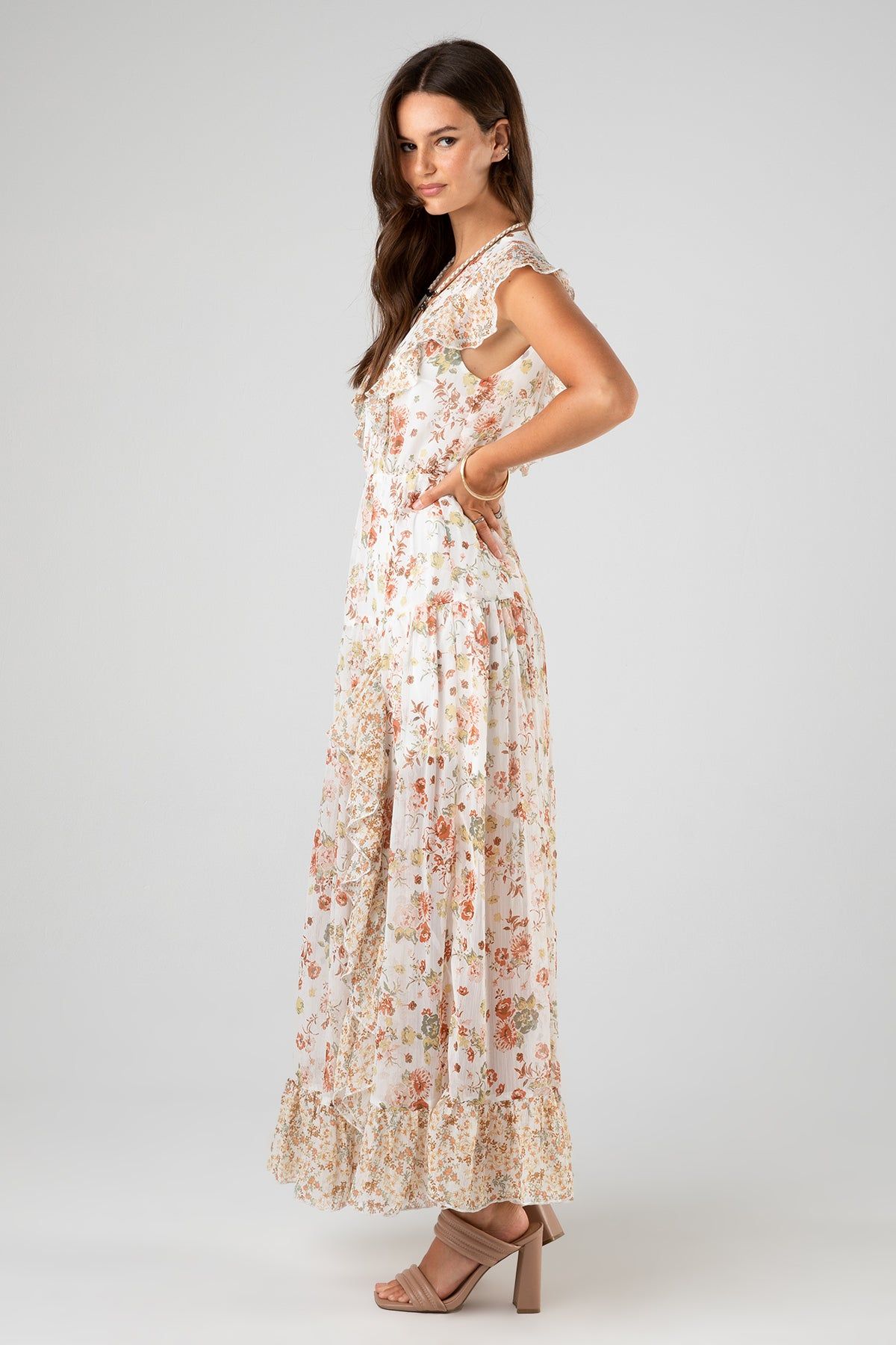 Floral Maxi Dress sold by Miss Me product image thumbnail 3