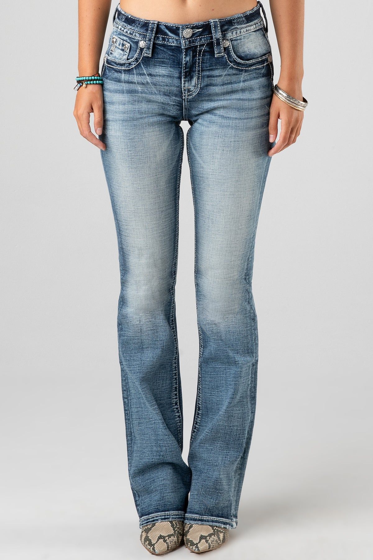 My "M"iss Me Bootcut Jeans sold by Miss Me product image thumbnail 3
