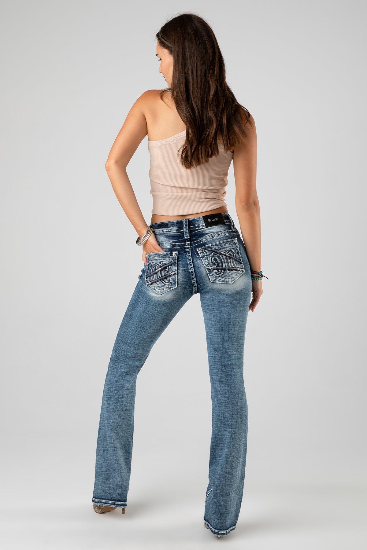 My "M"iss Me Bootcut Jeans sold by Miss Me