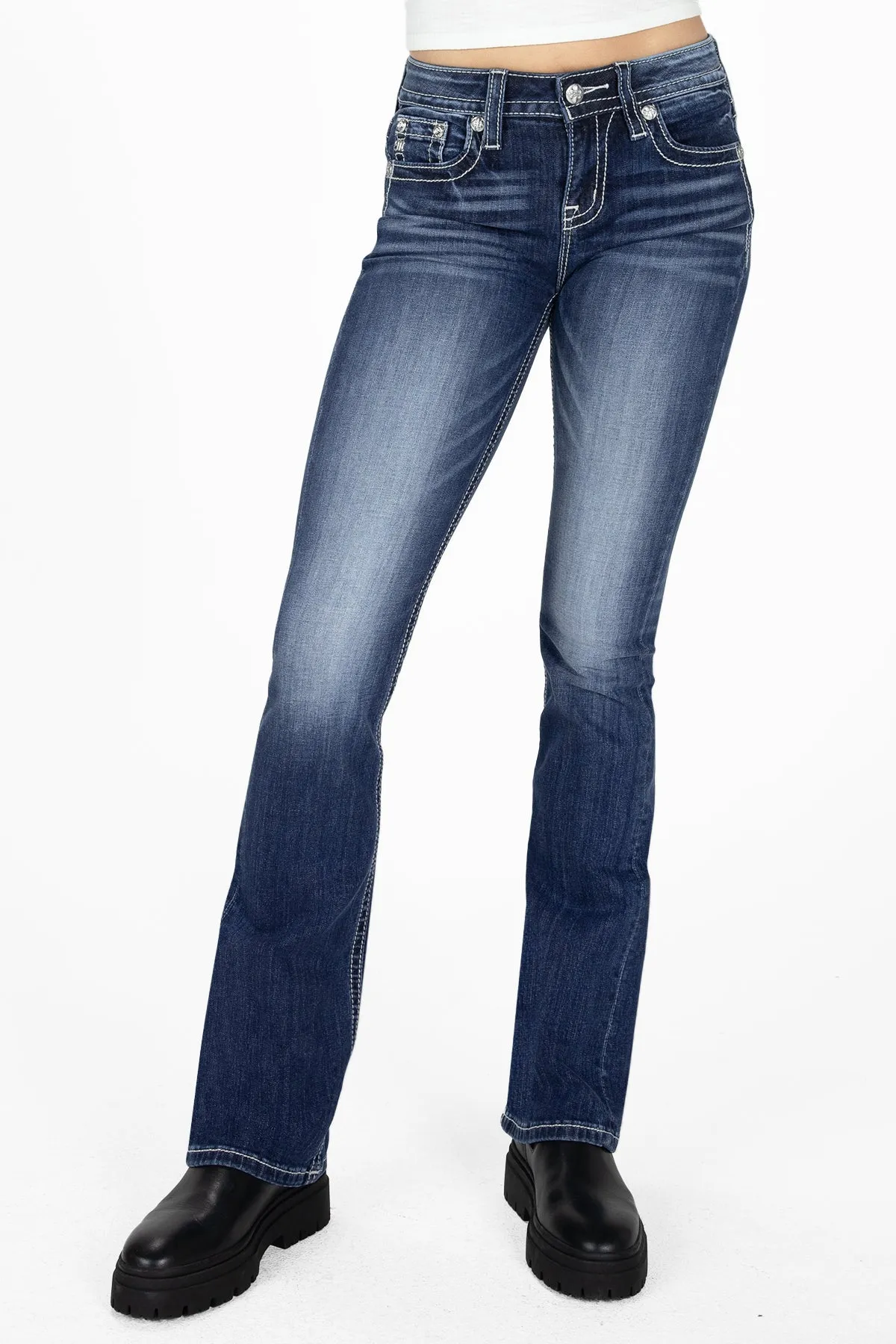 Feather Dreamcatcher Bootcut Jeans sold by Miss Me product image thumbnail 2