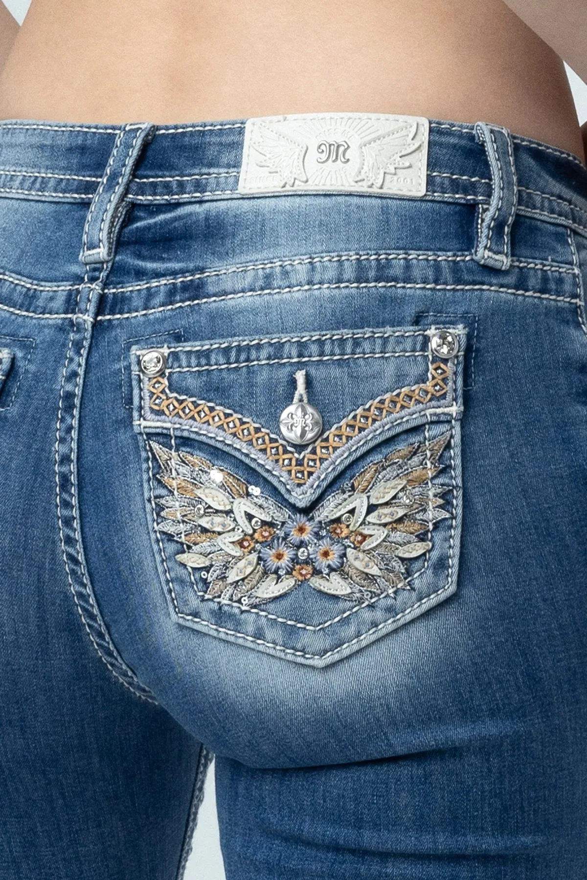 Warm Wings Bootcut Jeans sold by Miss Me product image thumbnail 4