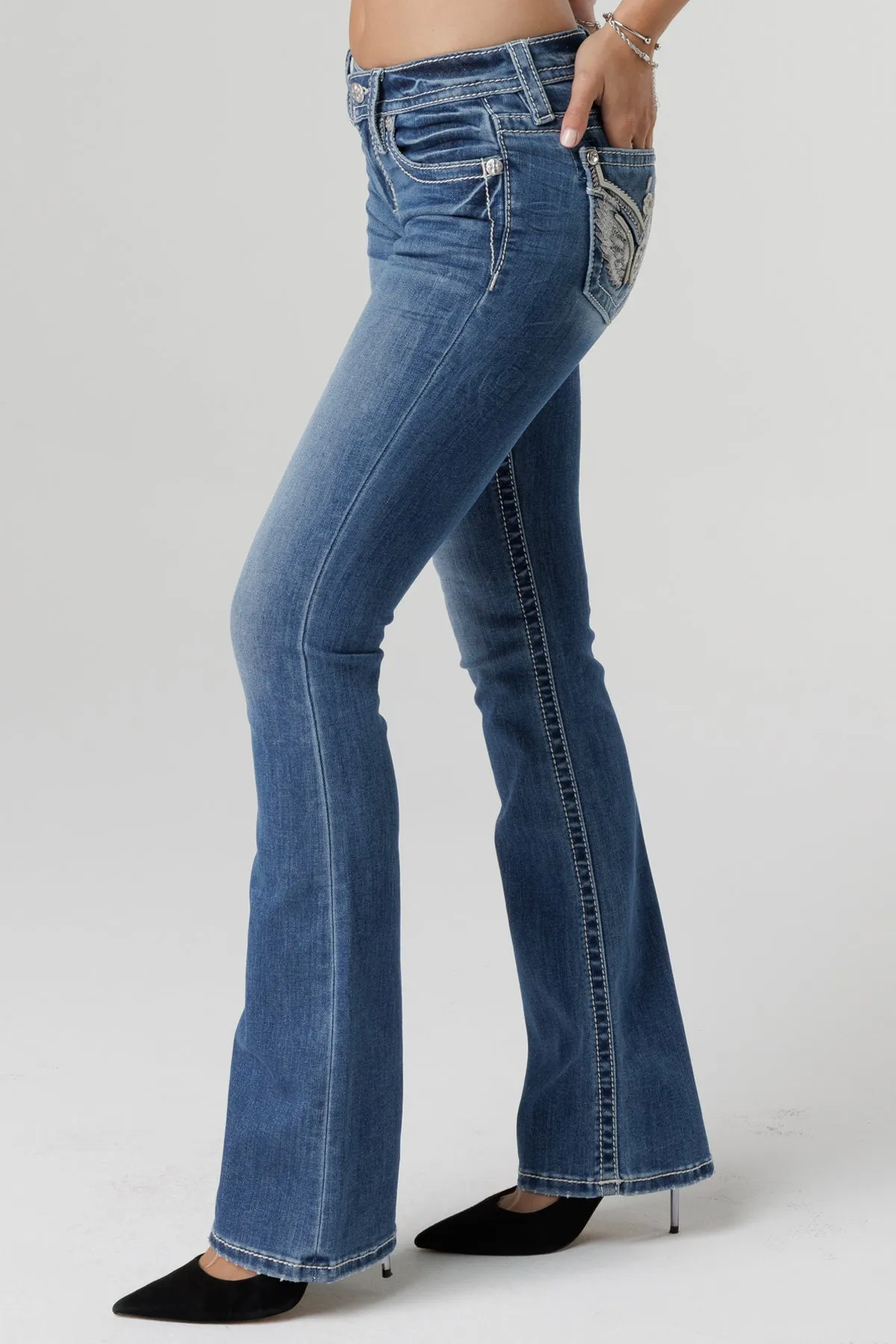 Angel Dust Bootcut Jeans sold by Miss Me product image thumbnail 5