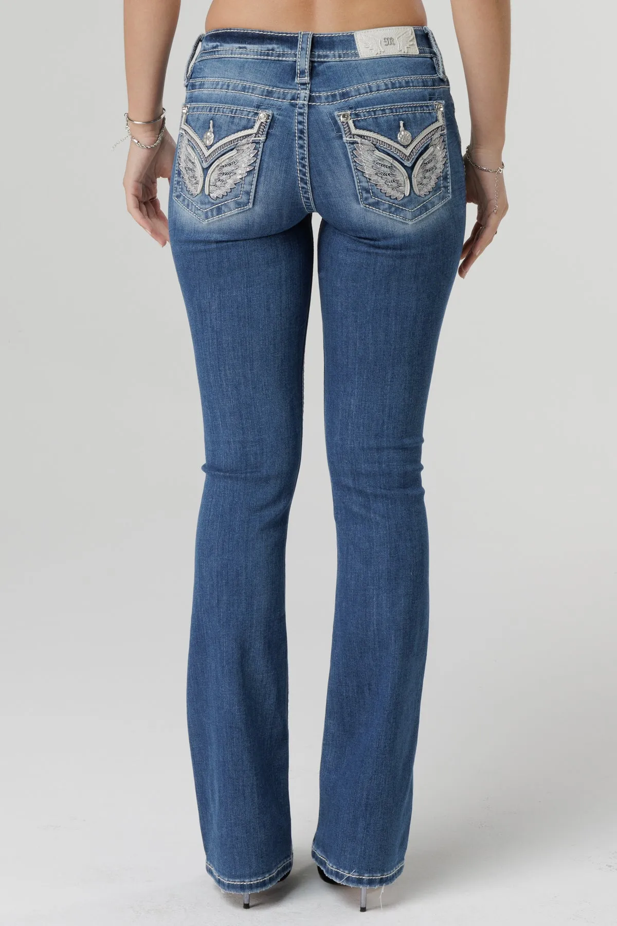 Angel Dust Bootcut Jeans sold by Miss Me