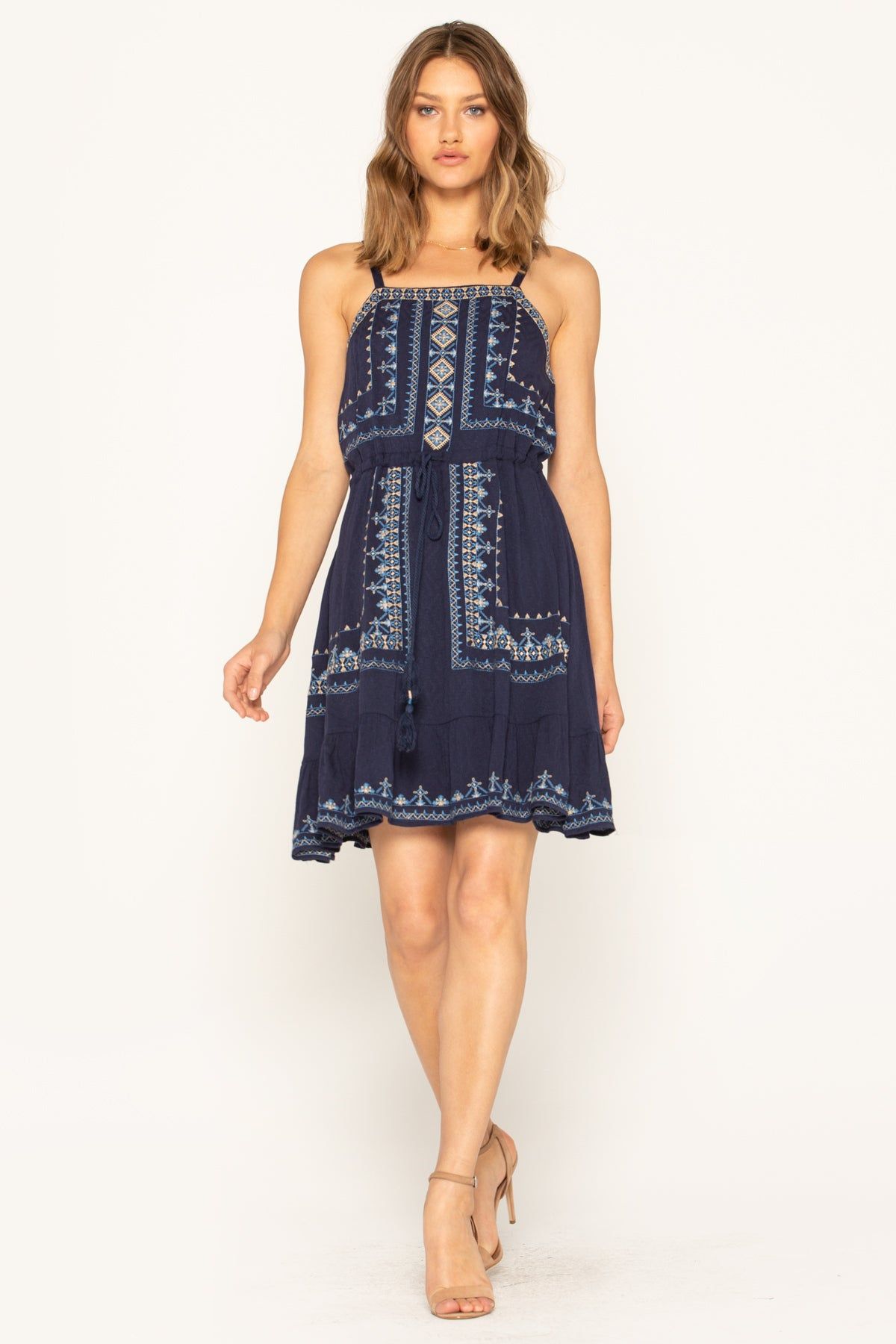 Glimmering Sun Sleeveless Dress sold by Miss Me product image thumbnail 4