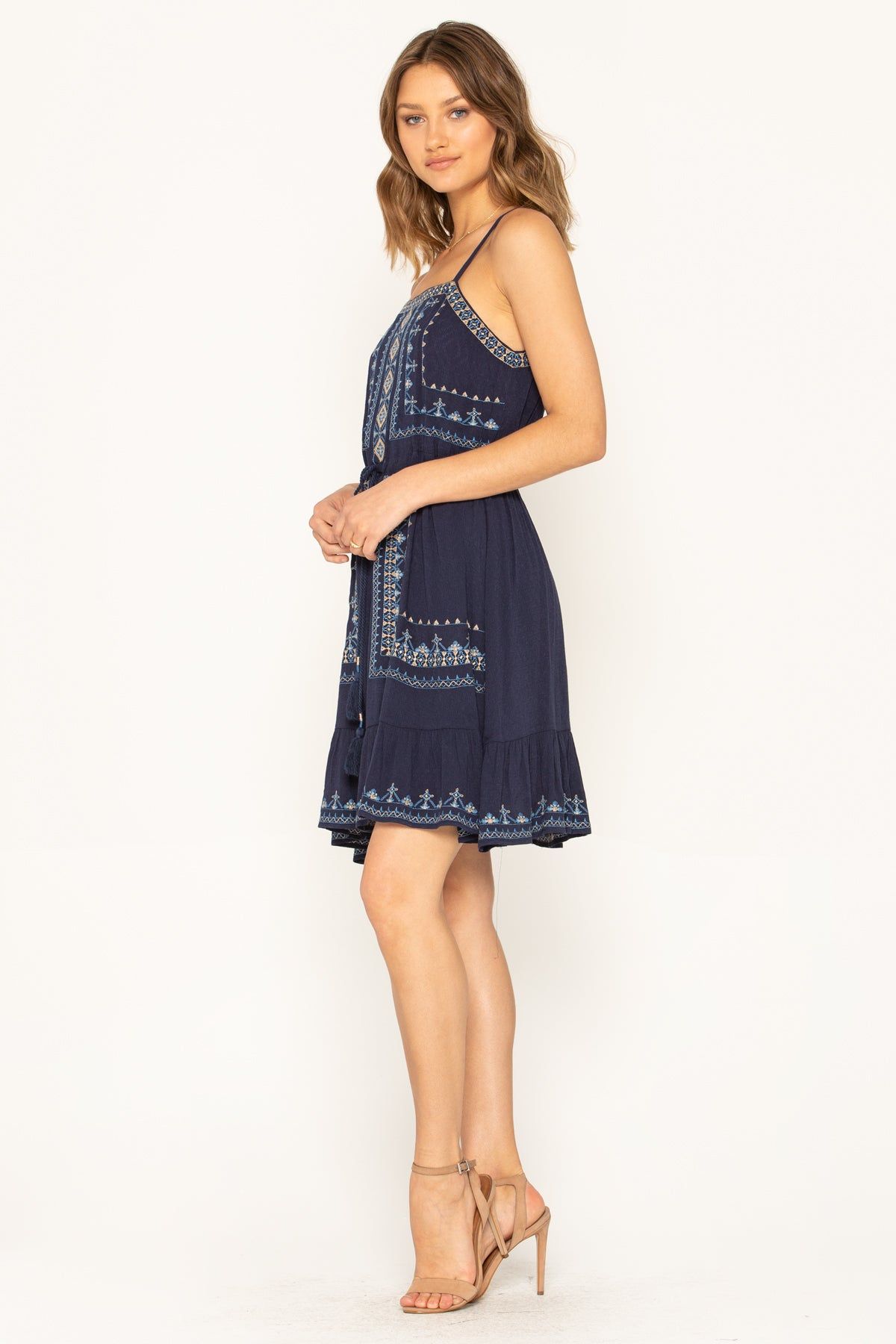 Glimmering Sun Sleeveless Dress sold by Miss Me product image thumbnail 5