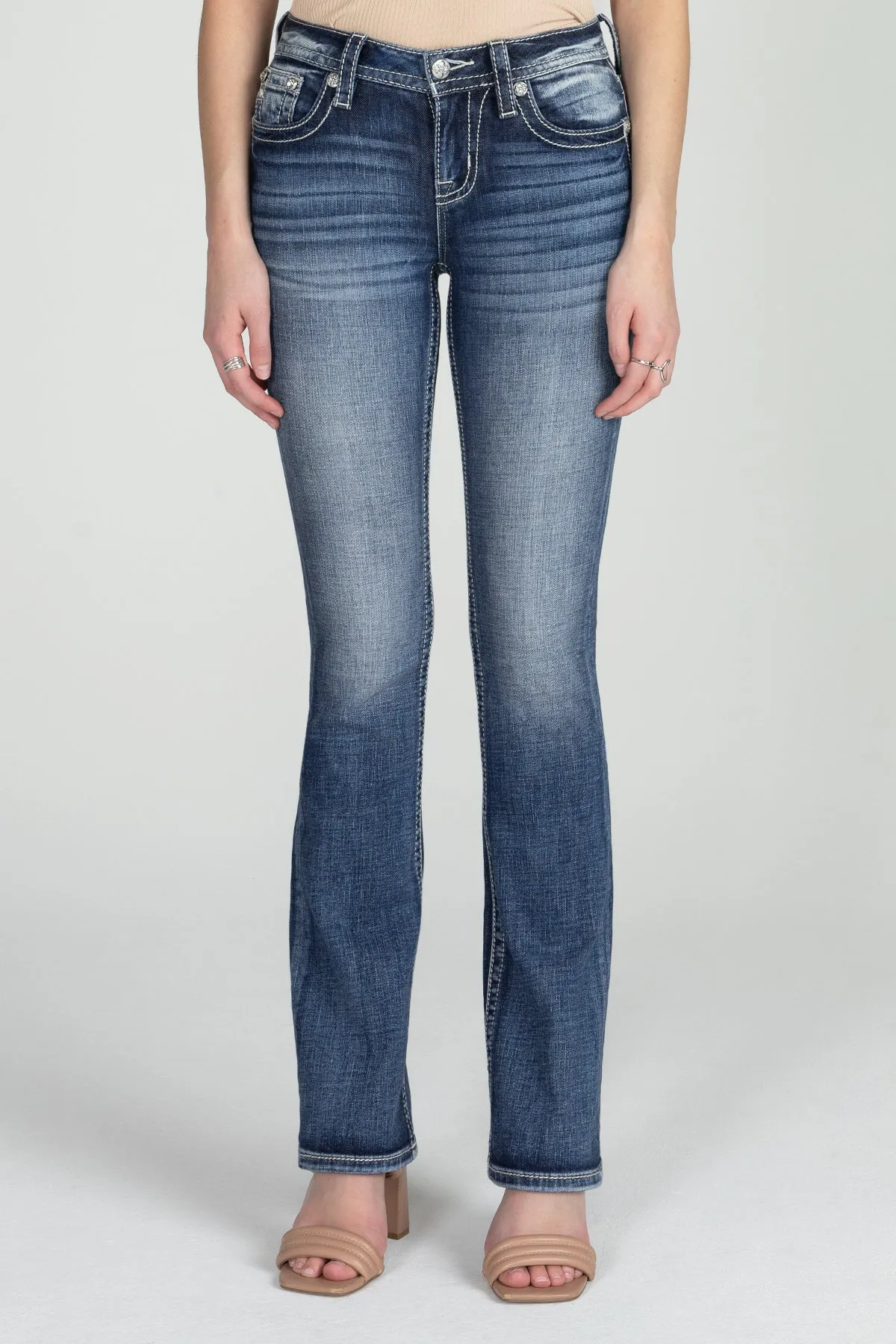 Midnight Desert Longhorn Bootcut Denim sold by Miss Me product image thumbnail 2