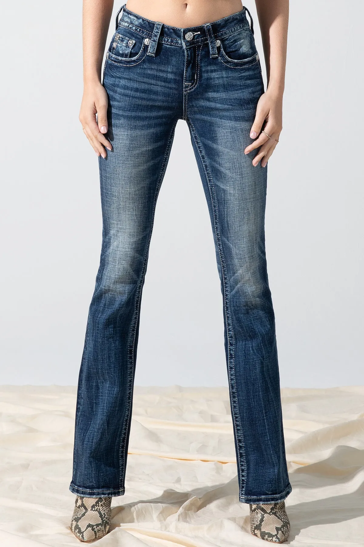 Crusader Bootcut Jeans sold by Miss Me product image thumbnail 3