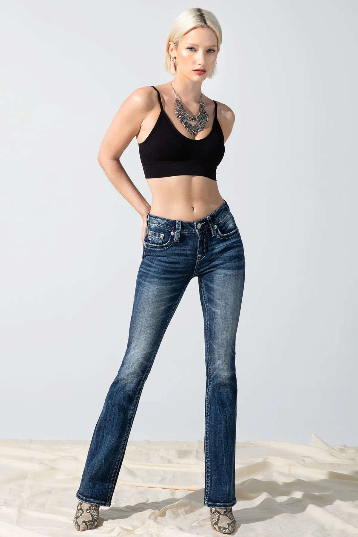 Crusader Bootcut Jeans sold by Miss Me product image thumbnail 2