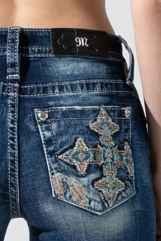 Crusader Bootcut Jeans sold by Miss Me