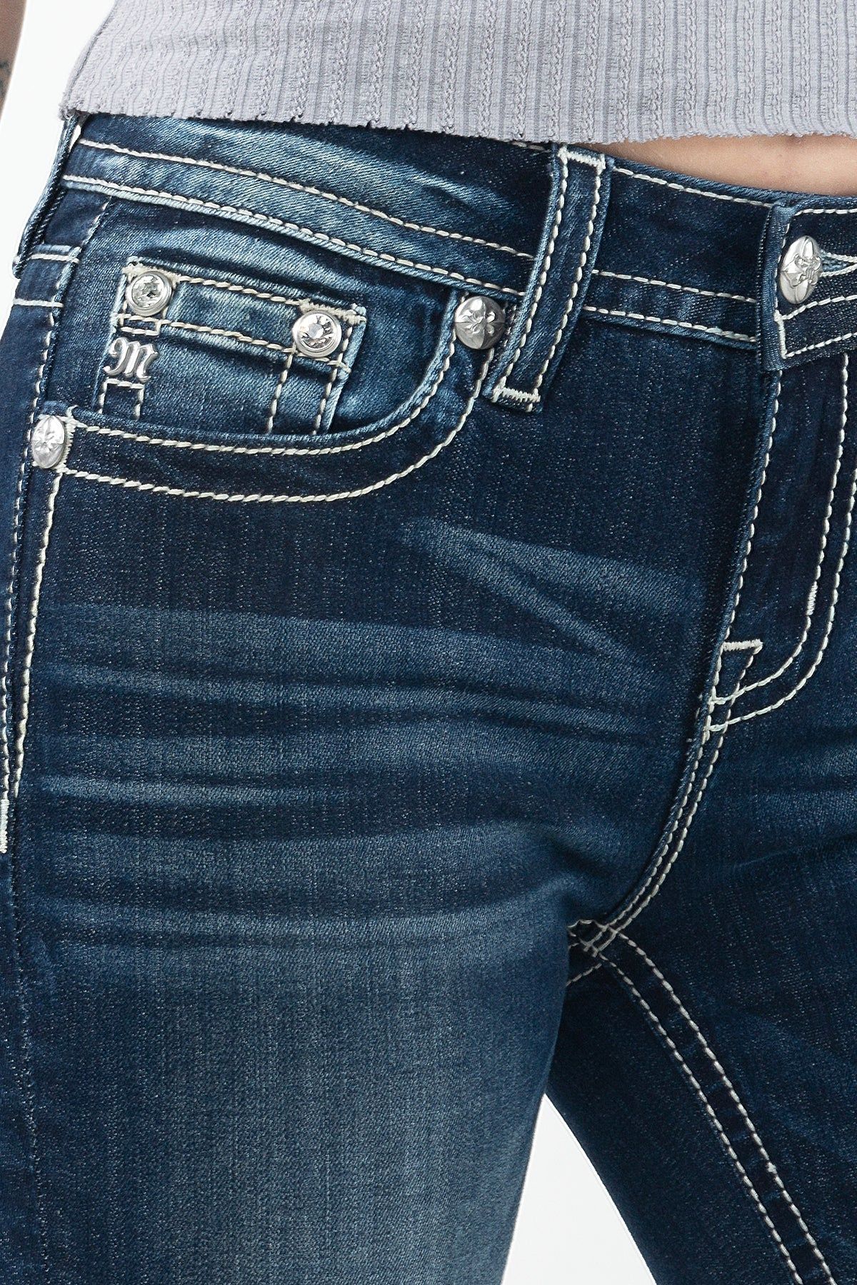 Classic Essentials Bootcut Jeans sold by Miss Me product image thumbnail 5