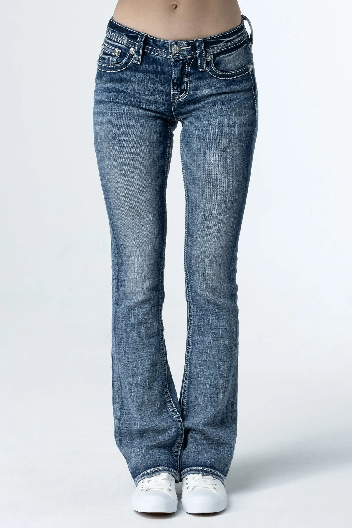 Subtle Star Horseshoe Bootcut Jeans sold by Miss Me product image thumbnail 2
