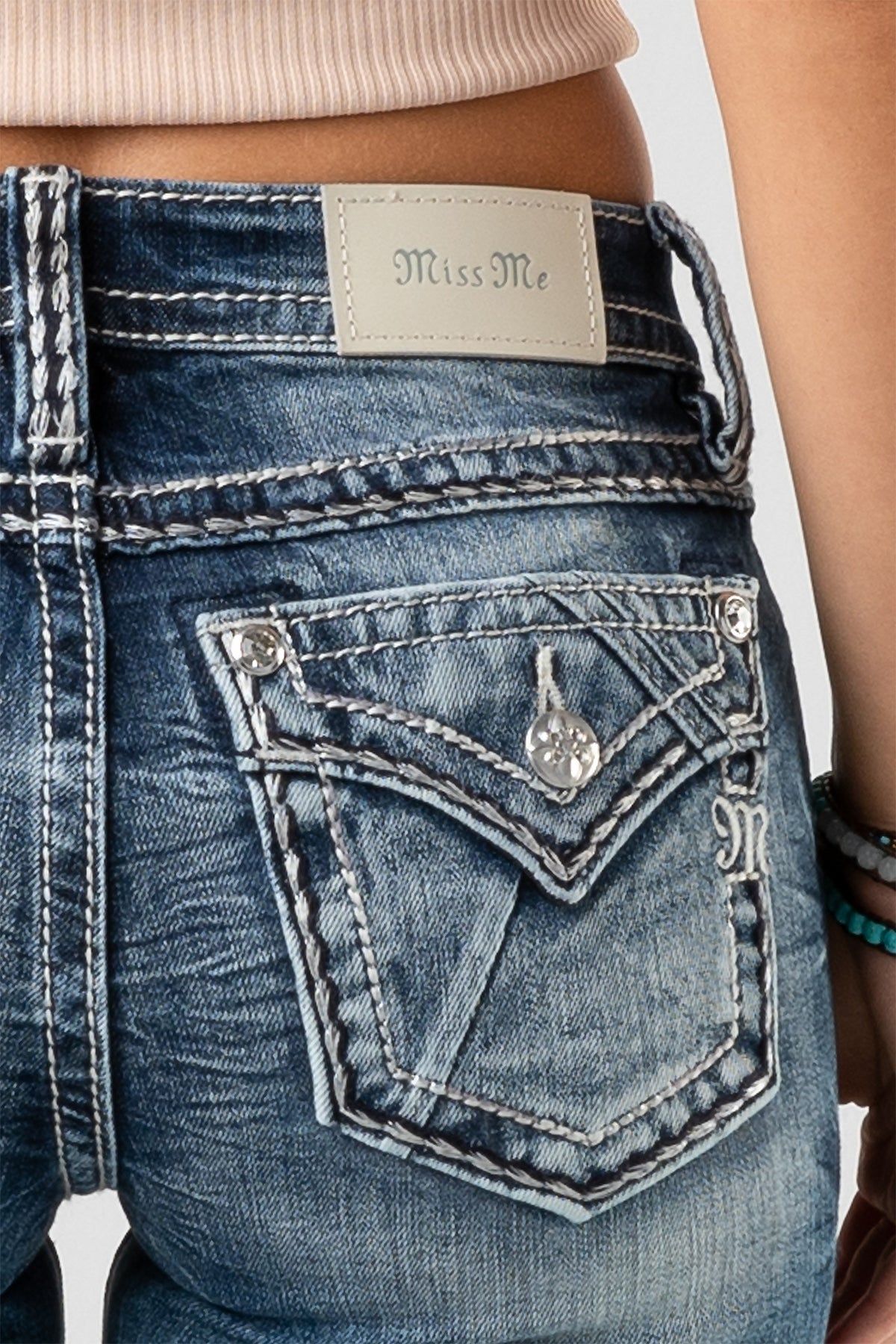 The Piece Straight Jeans sold by Miss Me product image thumbnail 4