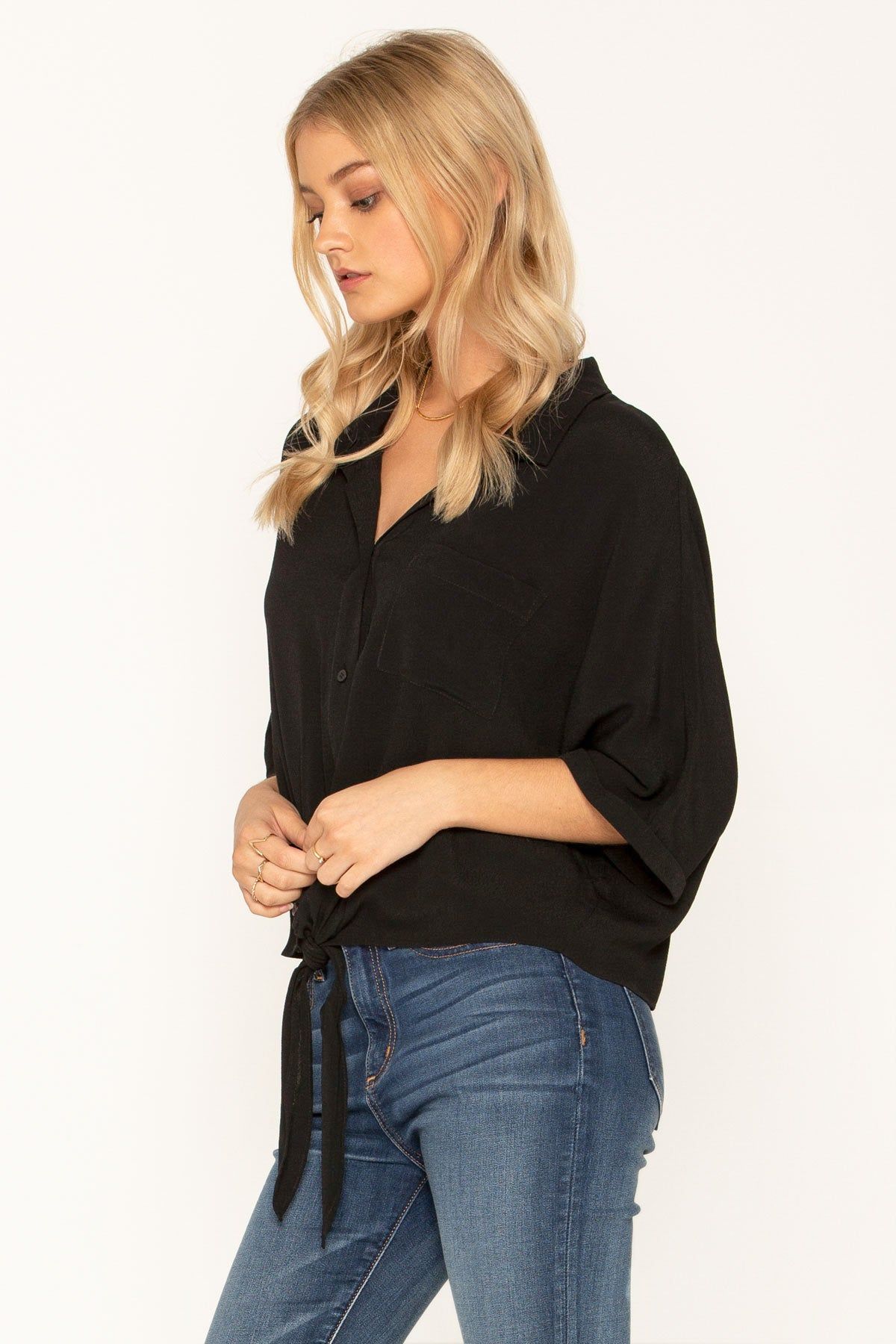 Basic Button Up Shirt sold by Miss Me product image thumbnail 6