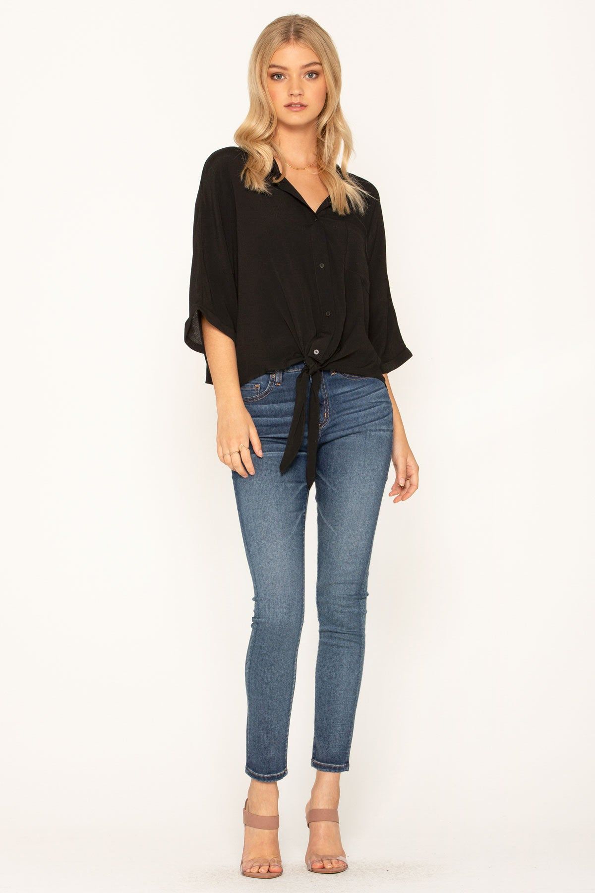 Basic Button Up Shirt sold by Miss Me product image thumbnail 8