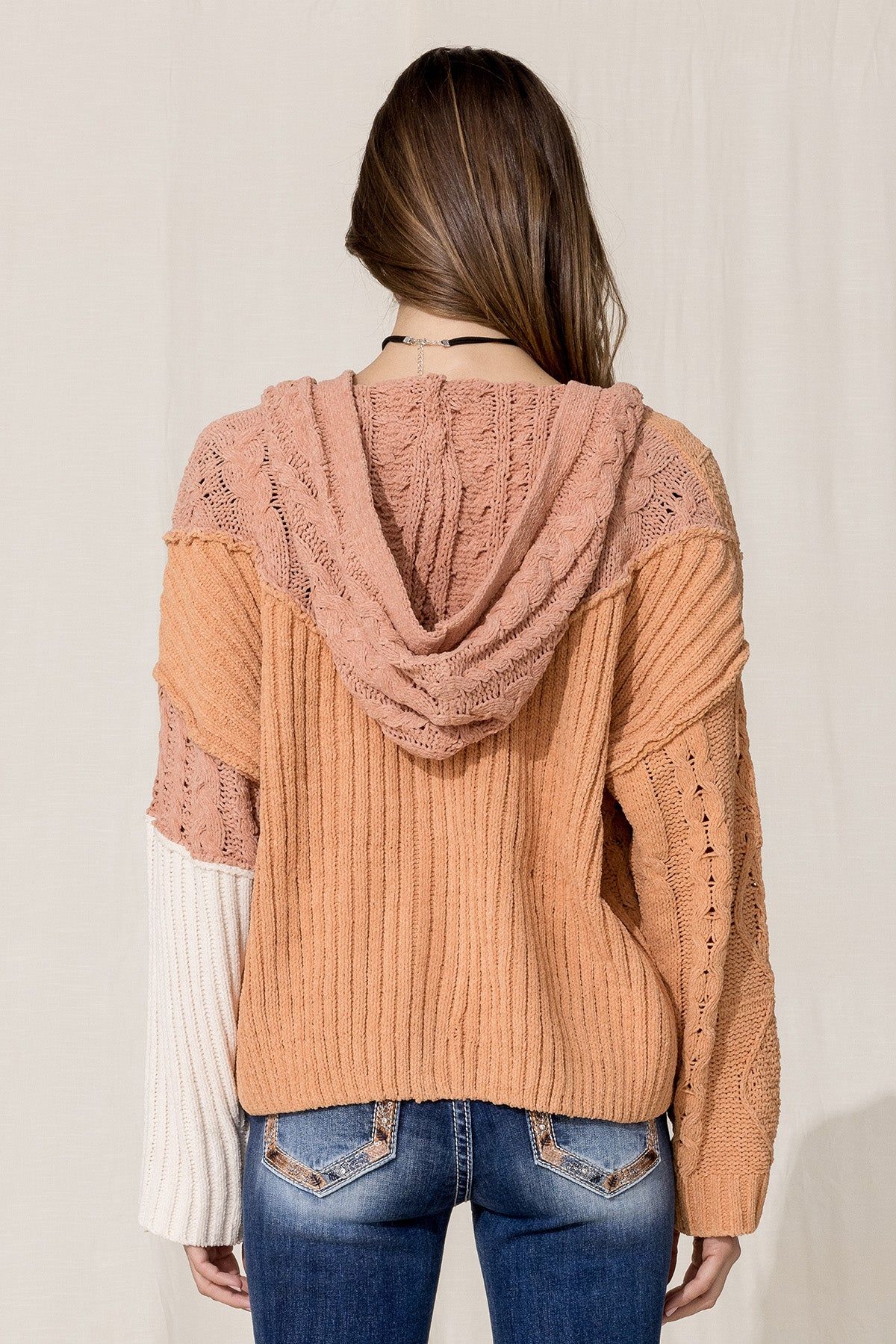 Color Blocked Cardigan sold by Miss Me product image thumbnail 2