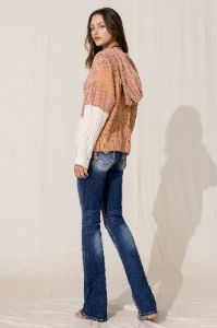 Color Blocked Cardigan sold by Miss Me