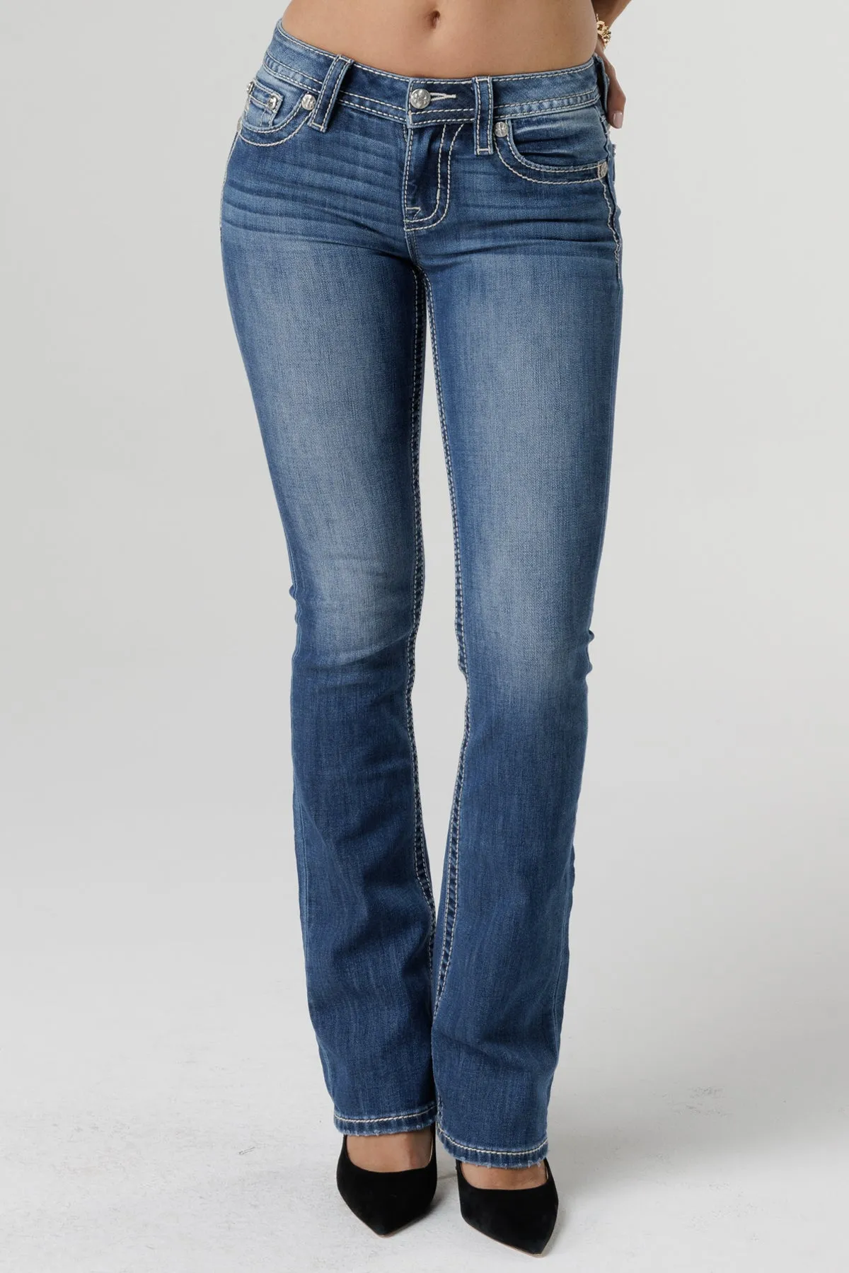 Americana Feathers Bootcut Jeans sold by Miss Me product image thumbnail 3