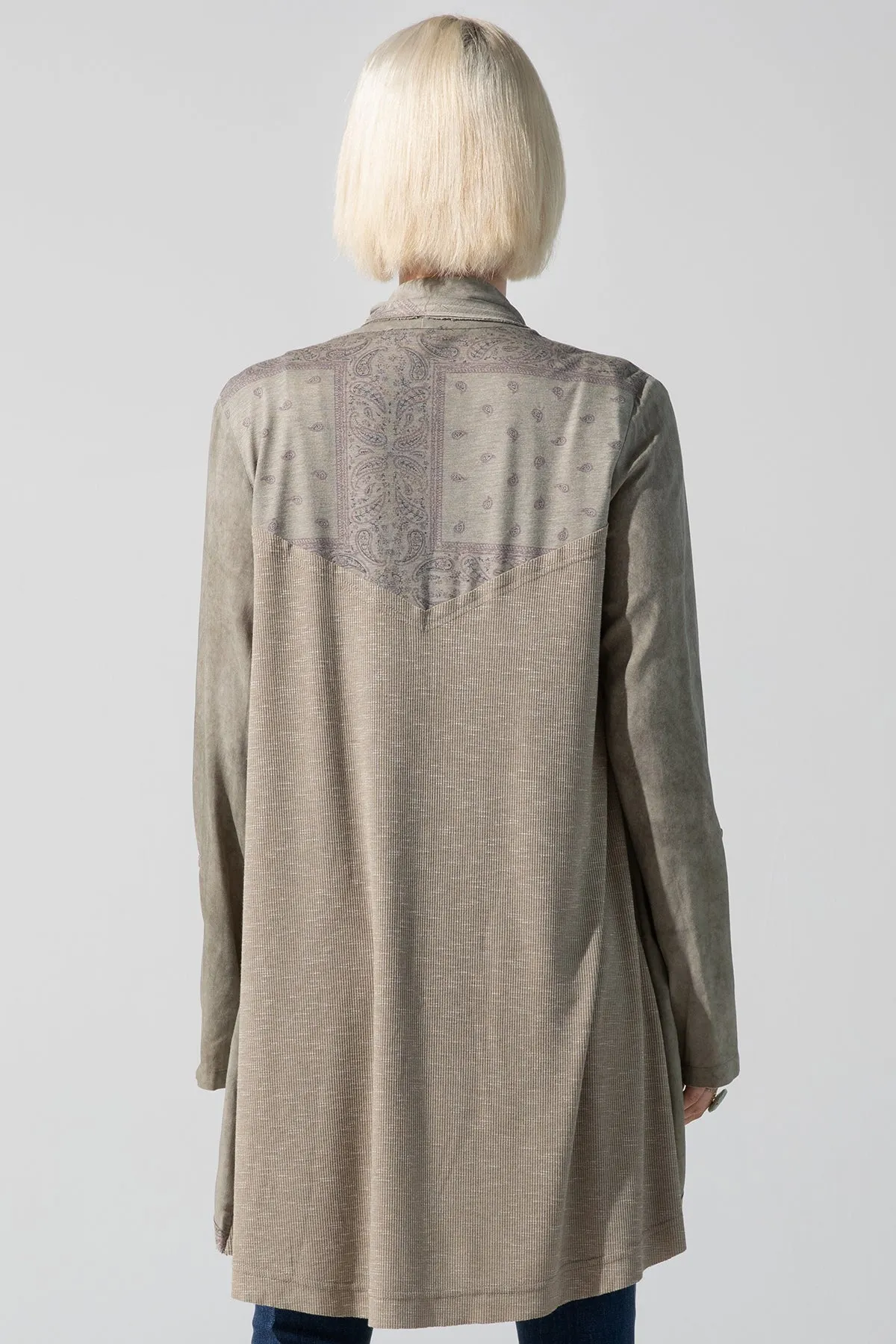 Open Drape Cardigan sold by Miss Me product image thumbnail 2