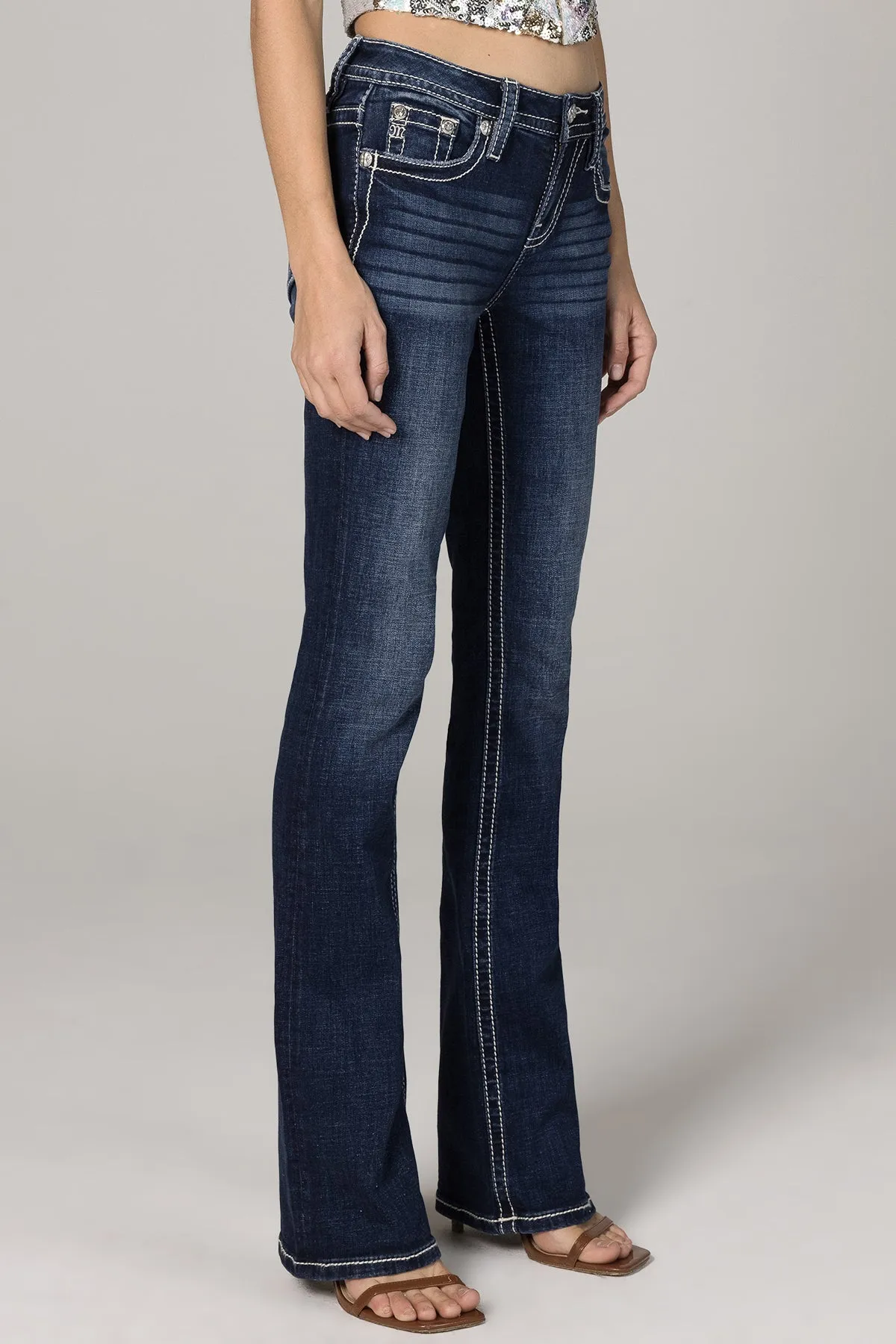 Paisley Beneath Bootcut Jeans sold by Miss Me product image thumbnail 5