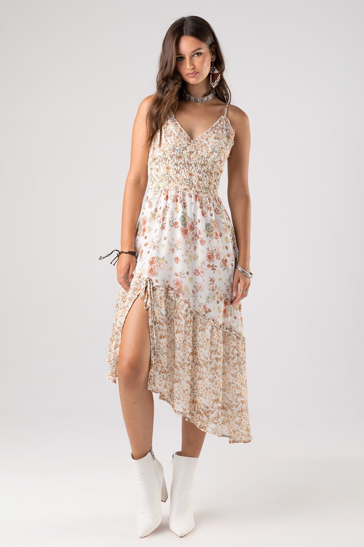 Ditzy Floral Print Dress sold by Miss Me