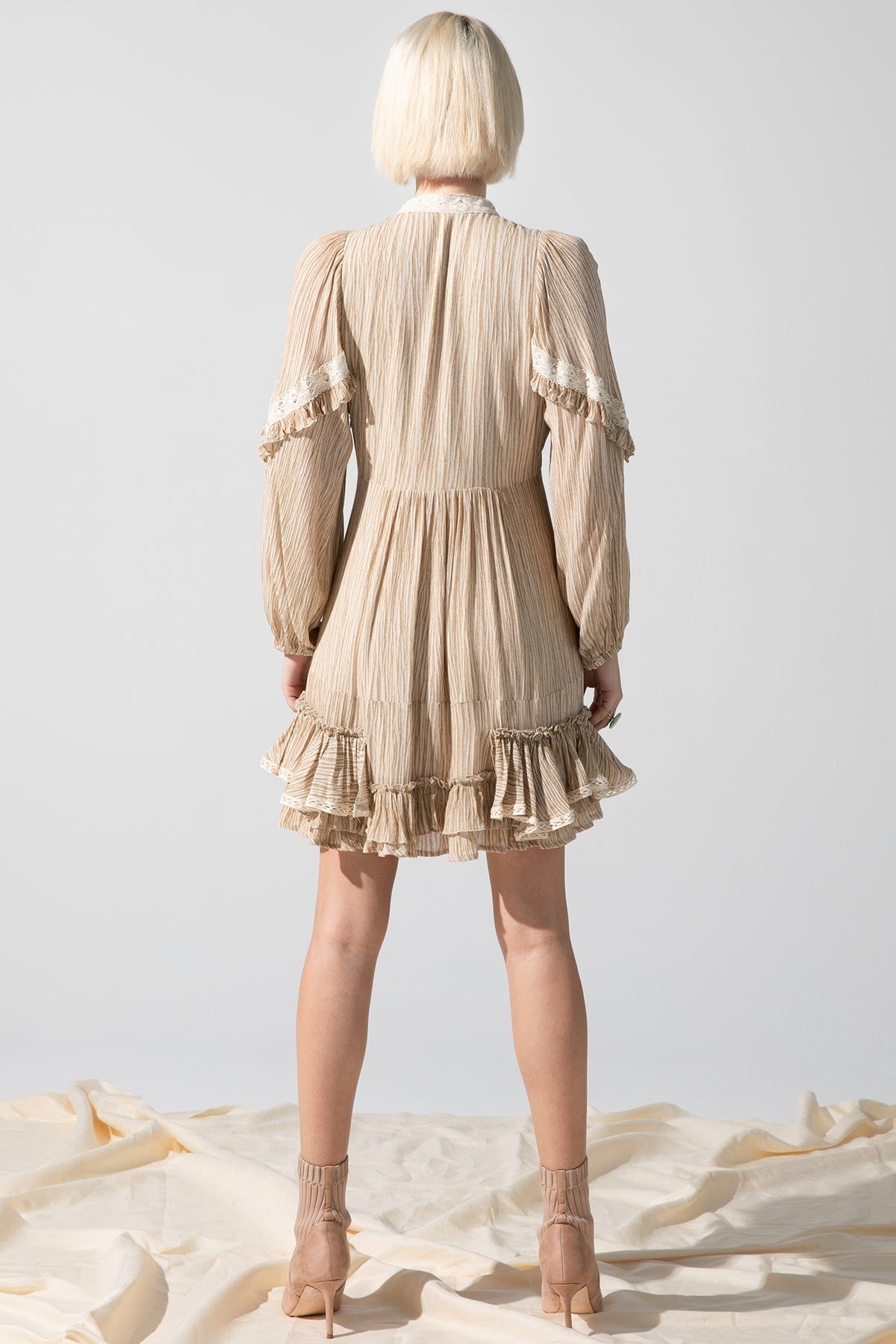 Striped Button Tiered Dress sold by Miss Me product image thumbnail 2