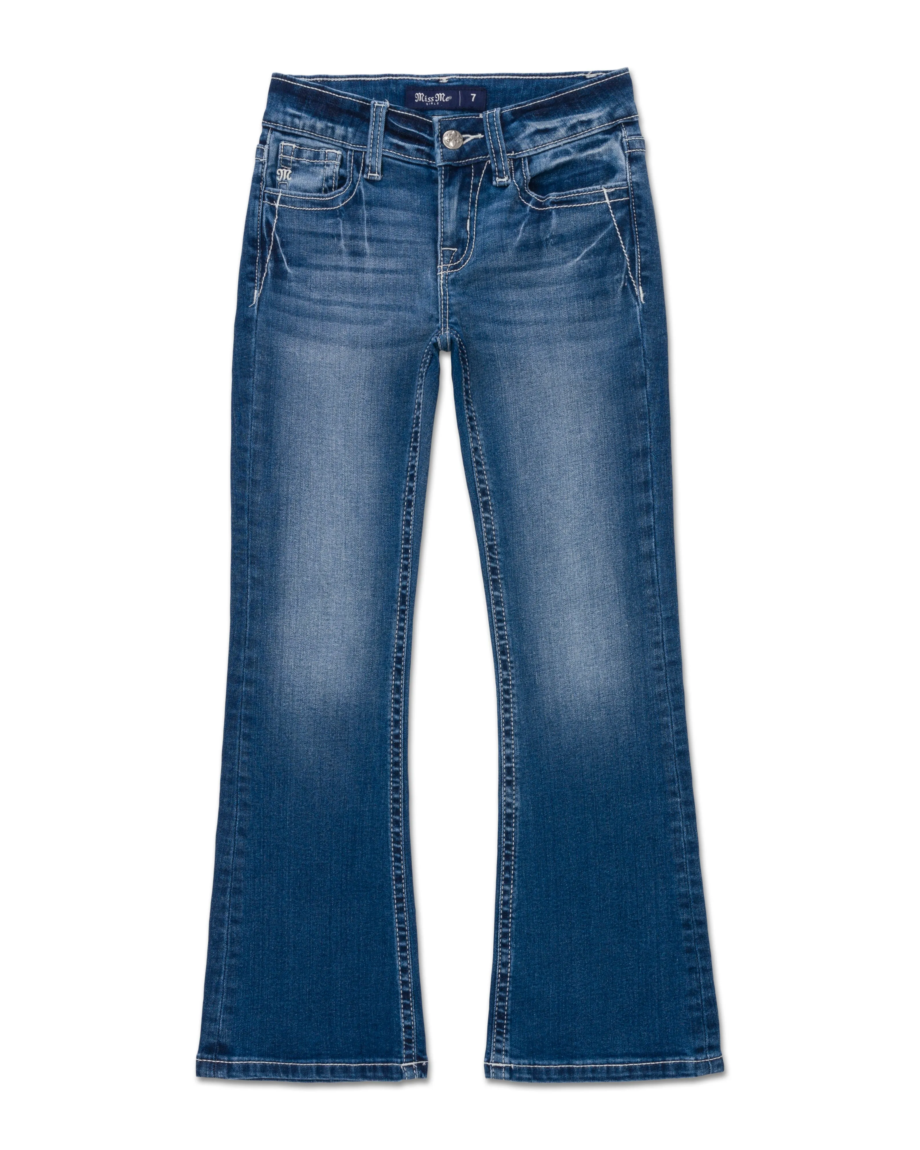 Girls Warm Wings Bootcut Jeans sold by Miss Me product image thumbnail 3