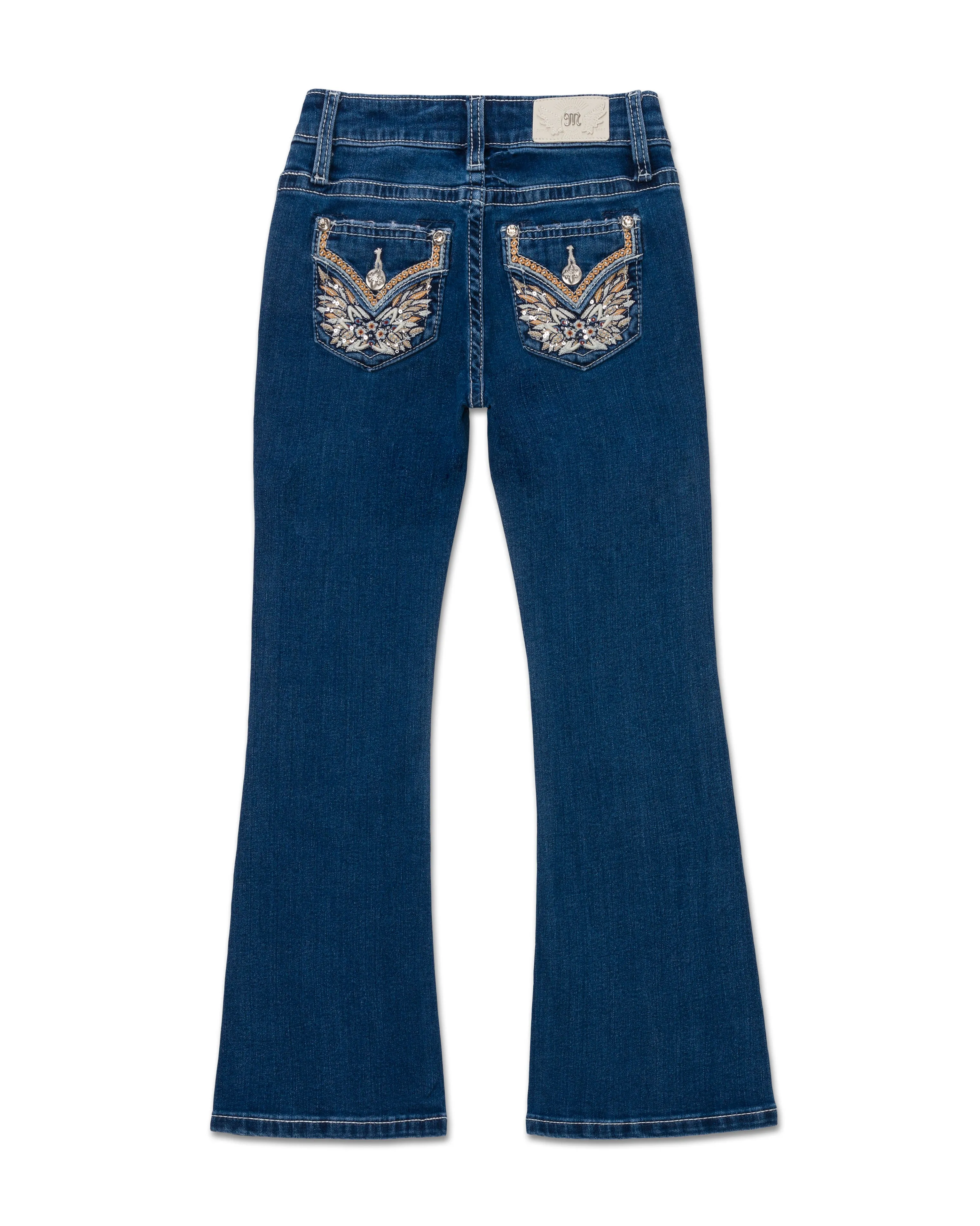 Girls Warm Wings Bootcut Jeans sold by Miss Me