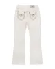 Girls Classic White Bootcut Jeans sold by Miss Me