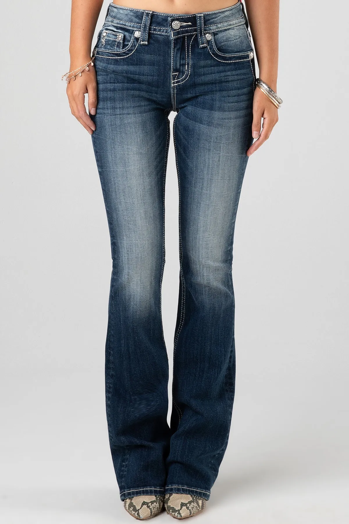 Windy Nights Bootcut Jeans sold by Miss Me product image thumbnail 3