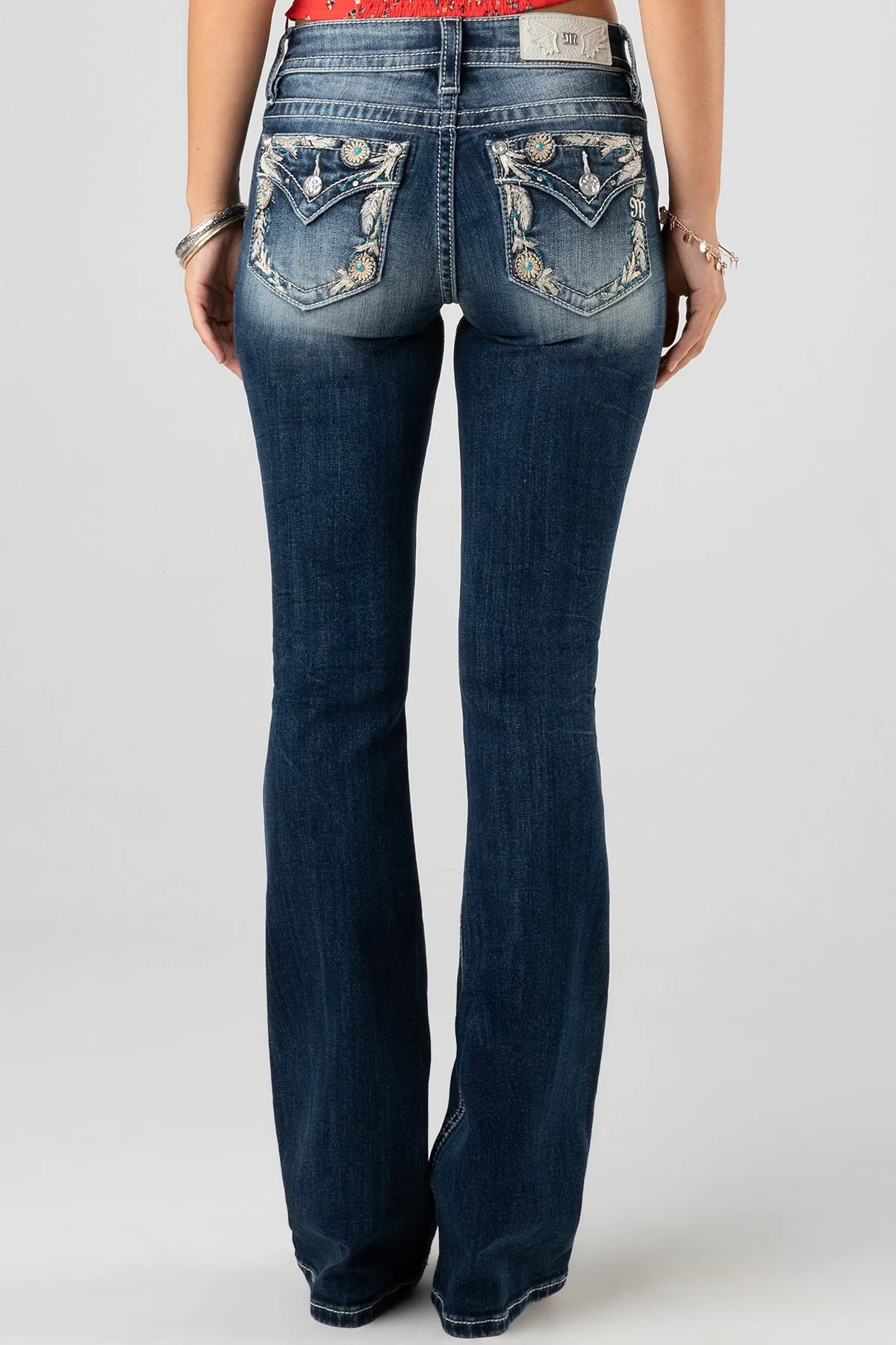 Windy Nights Bootcut Jeans sold by Miss Me