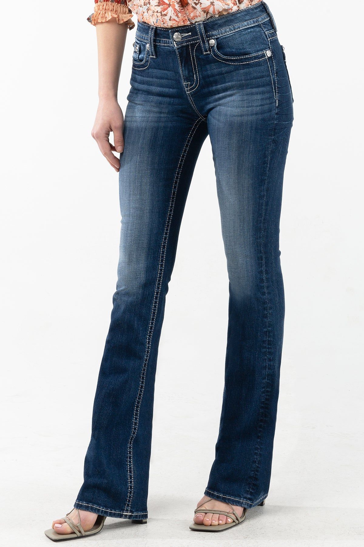 Brushed Across Bootcut Jeans sold by Miss Me product image thumbnail 2