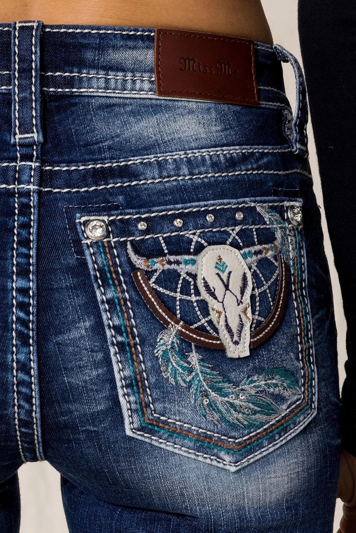 Steer Catcher Bootcut Jeans sold by Miss Me product image thumbnail 4