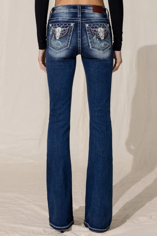 Steer Catcher Bootcut Jeans sold by Miss Me