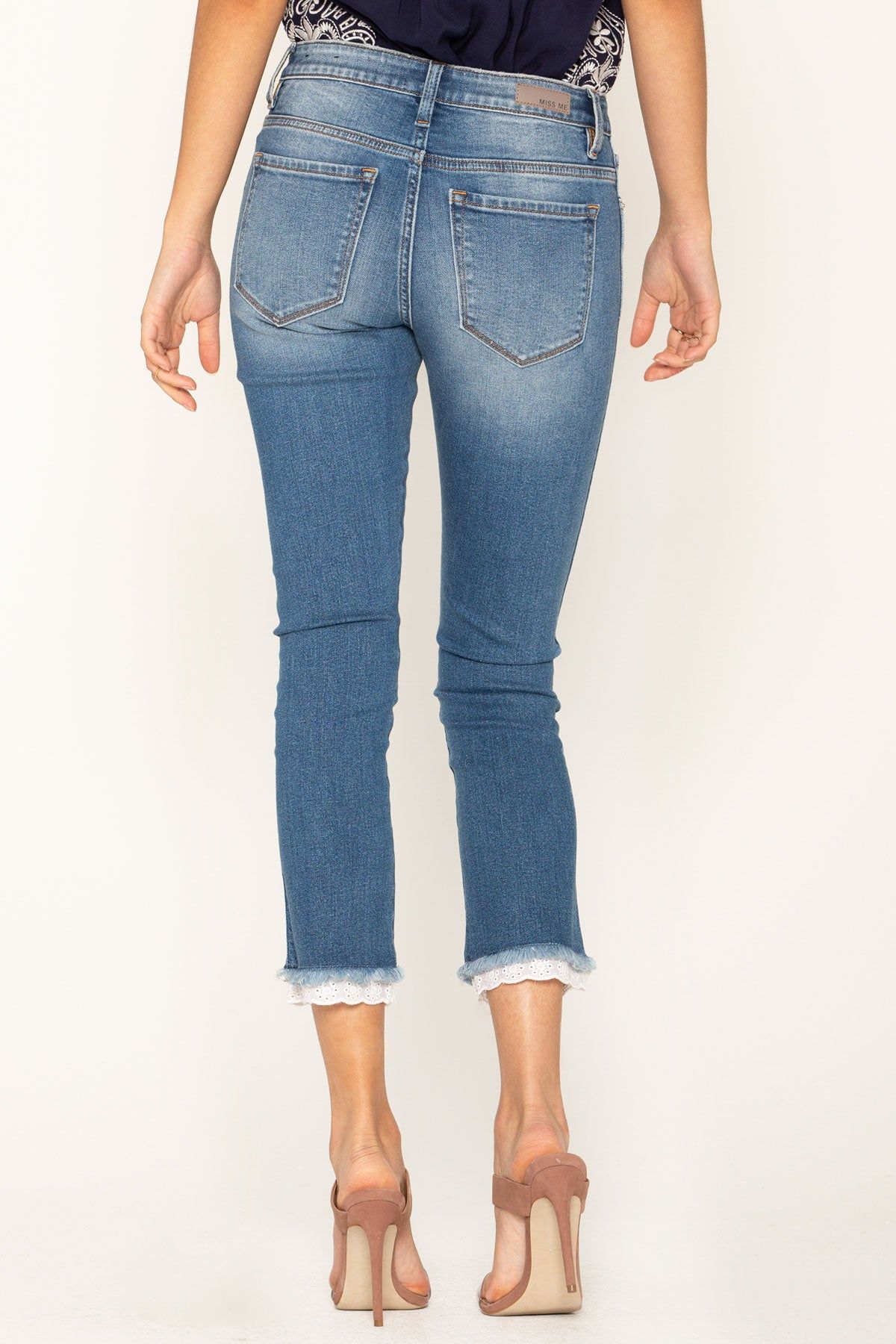 Close To My Heart Straight Cut Jeans sold by Miss Me product image thumbnail 4