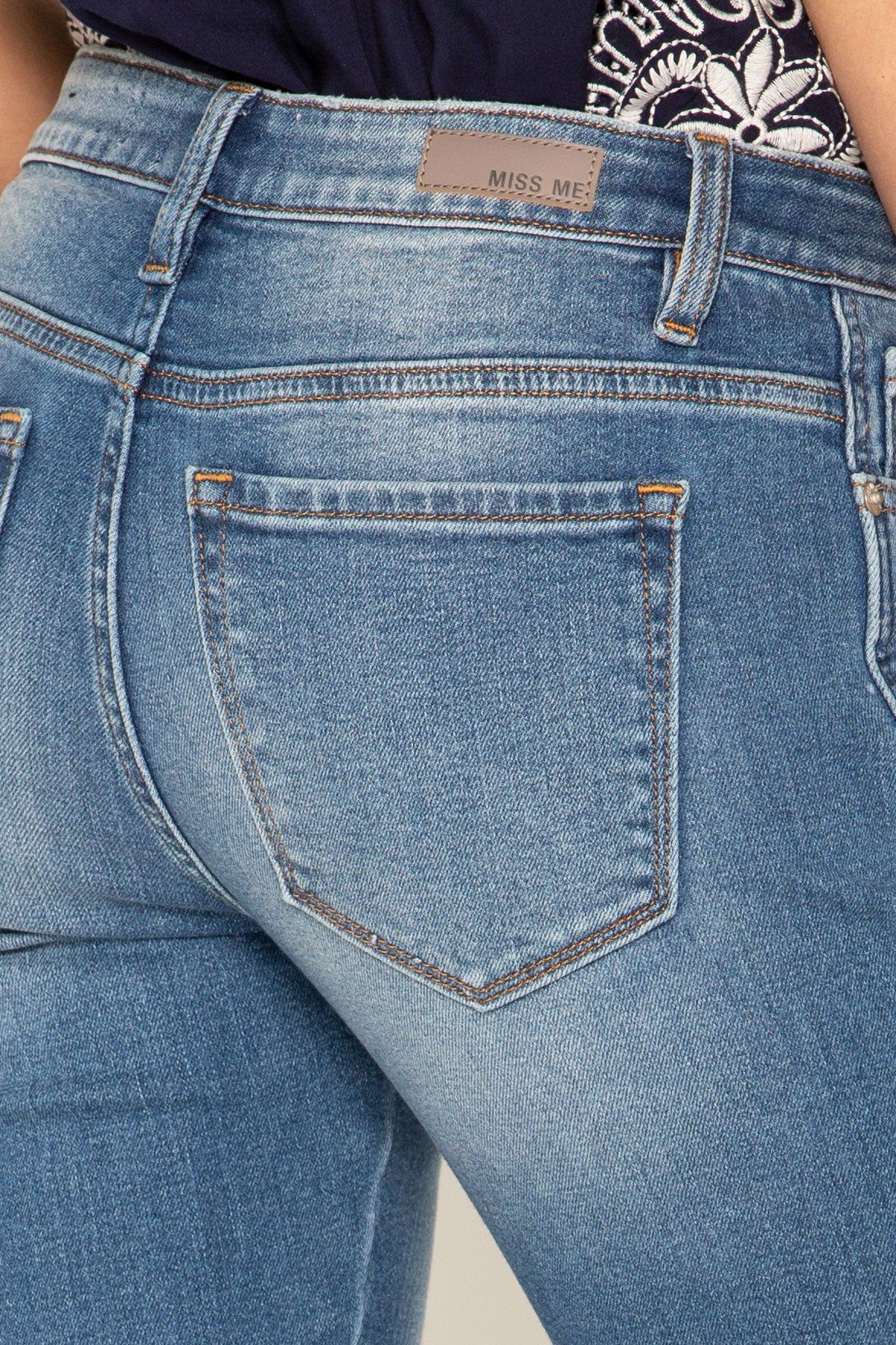 Close To My Heart Straight Cut Jeans sold by Miss Me product image thumbnail 5