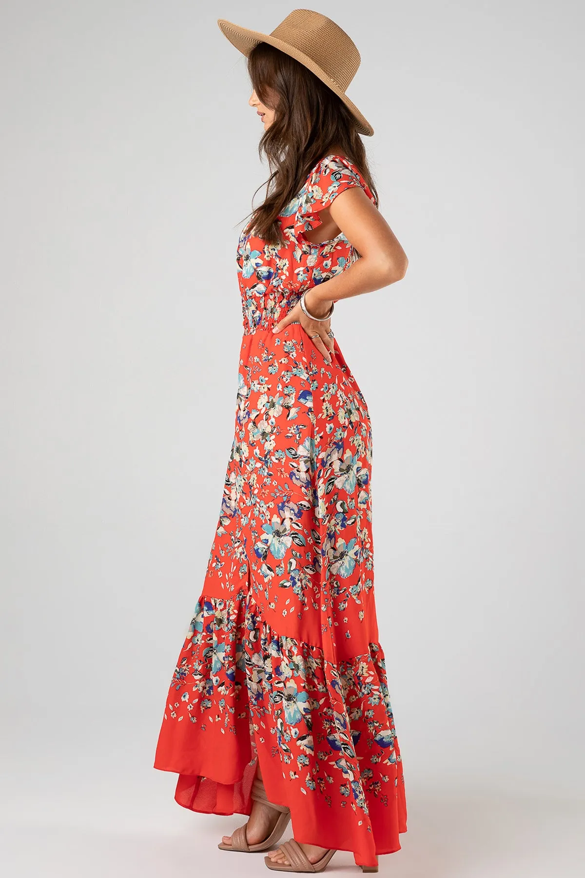 Floral Print Maxi Dress sold by Miss Me product image thumbnail 3