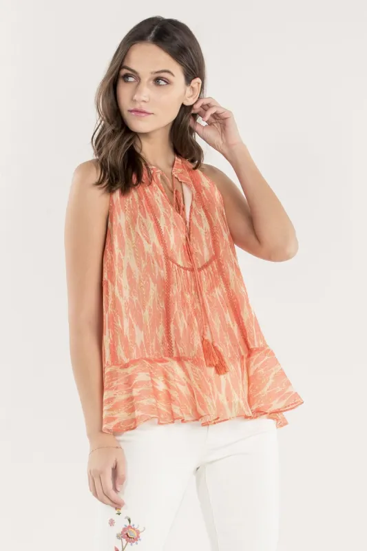 Sizzle And Shine Halter Top sold by Miss Me