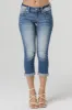 Featherington Floral Capri sold by Miss Me