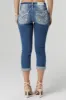 Featherington Floral Capri sold by Miss Me