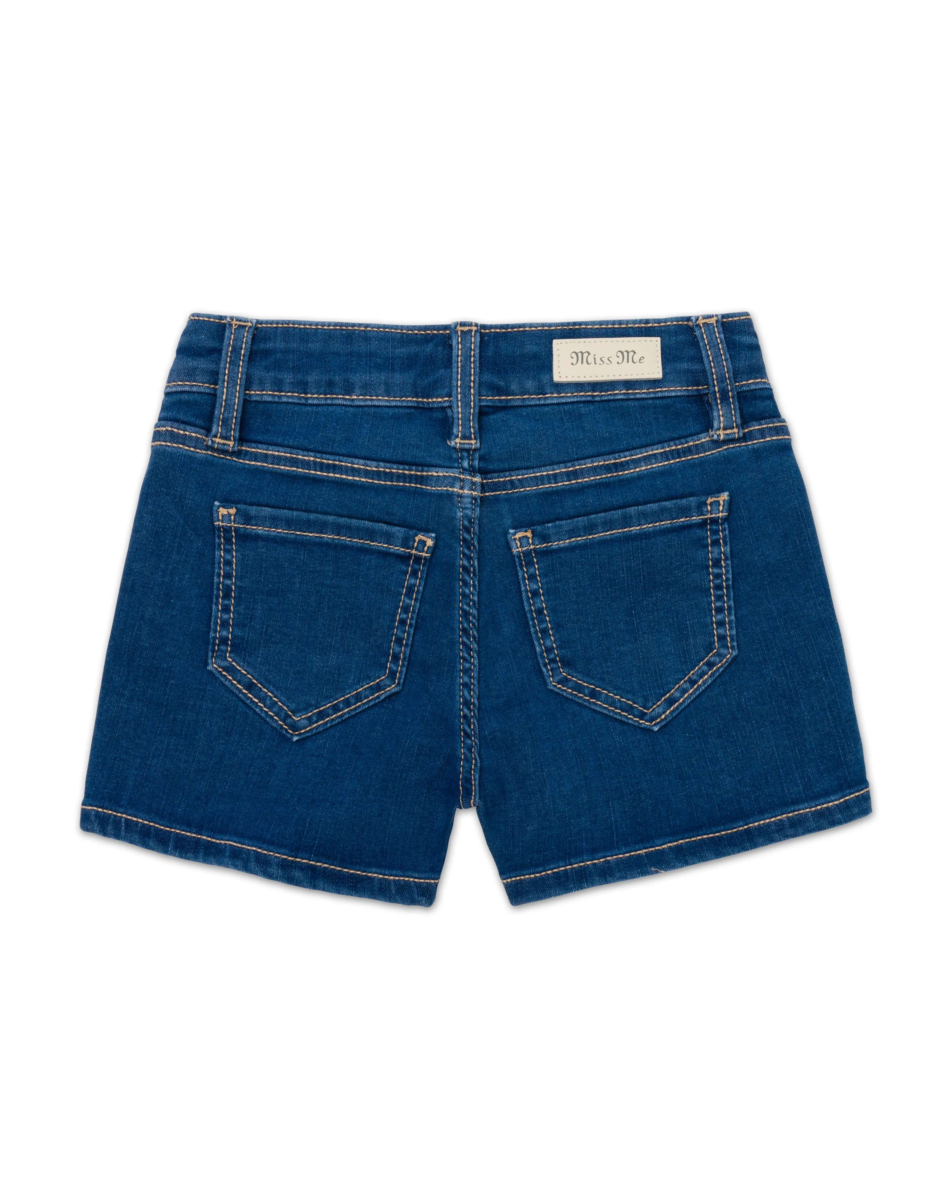 Girls Falling Flowers Shorts sold by Miss Me product image thumbnail 2