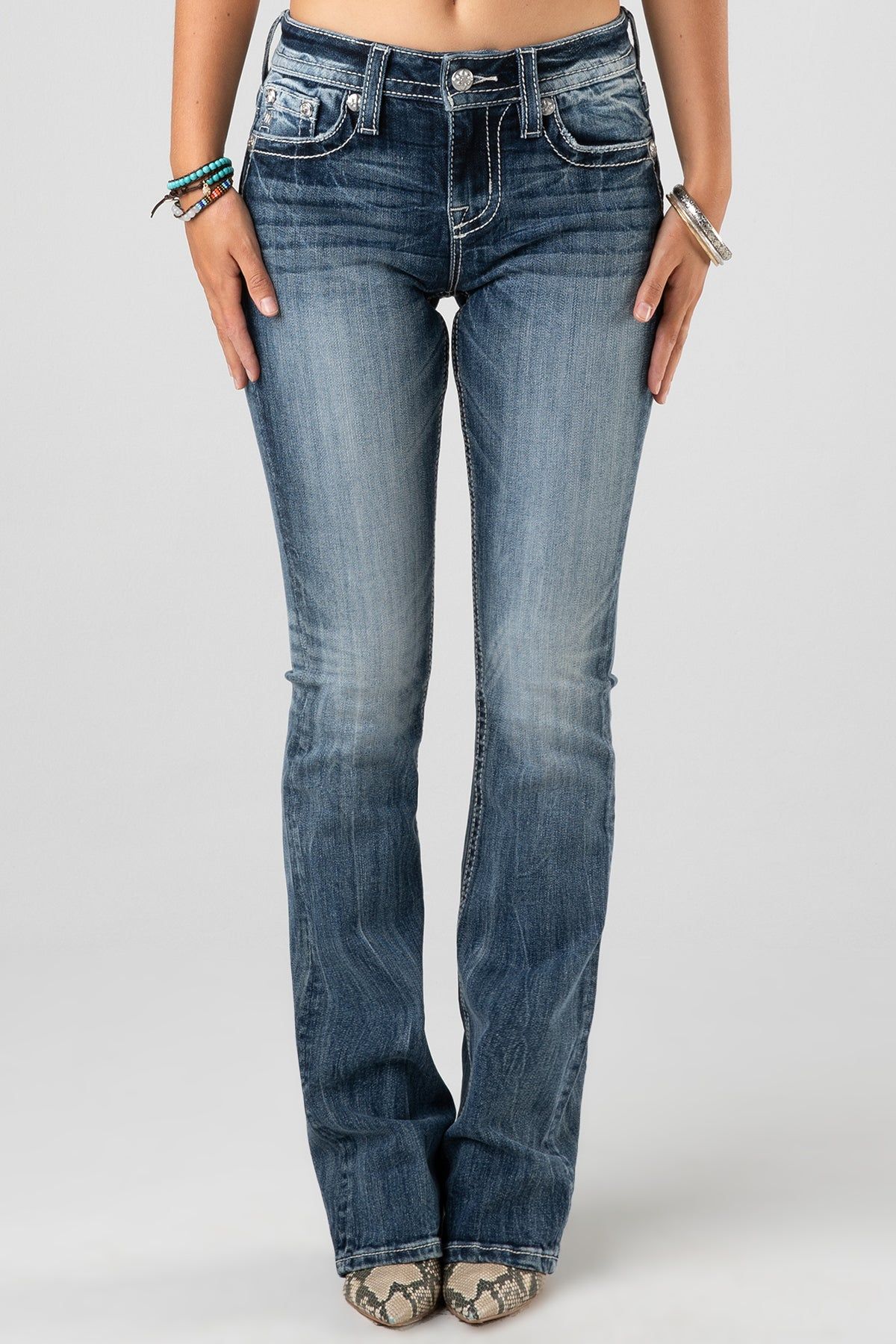 Angel Dagger Bootcut Jeans sold by Miss Me product image thumbnail 2
