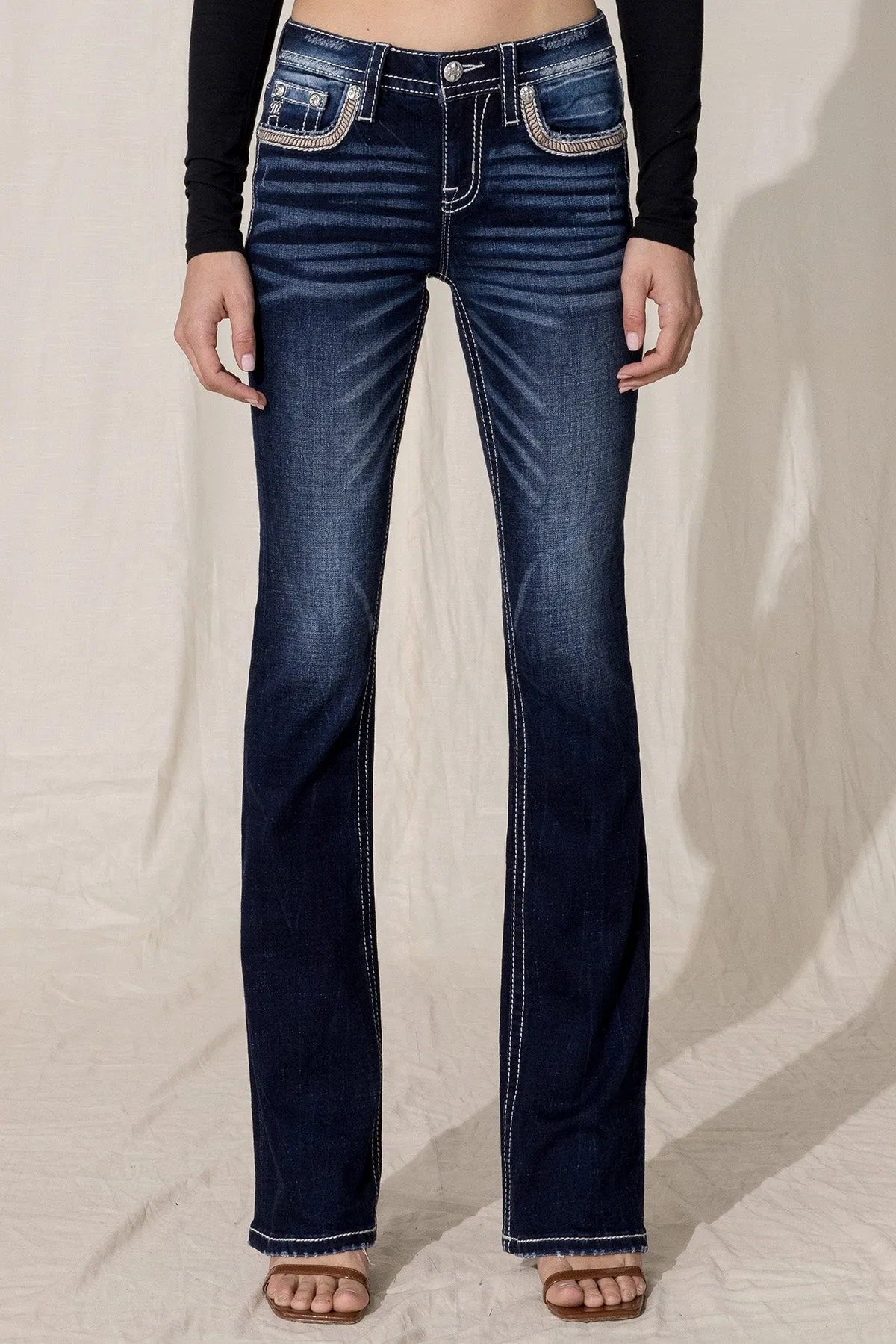 Twisted X Bootcut Jeans sold by Miss Me product image thumbnail 4